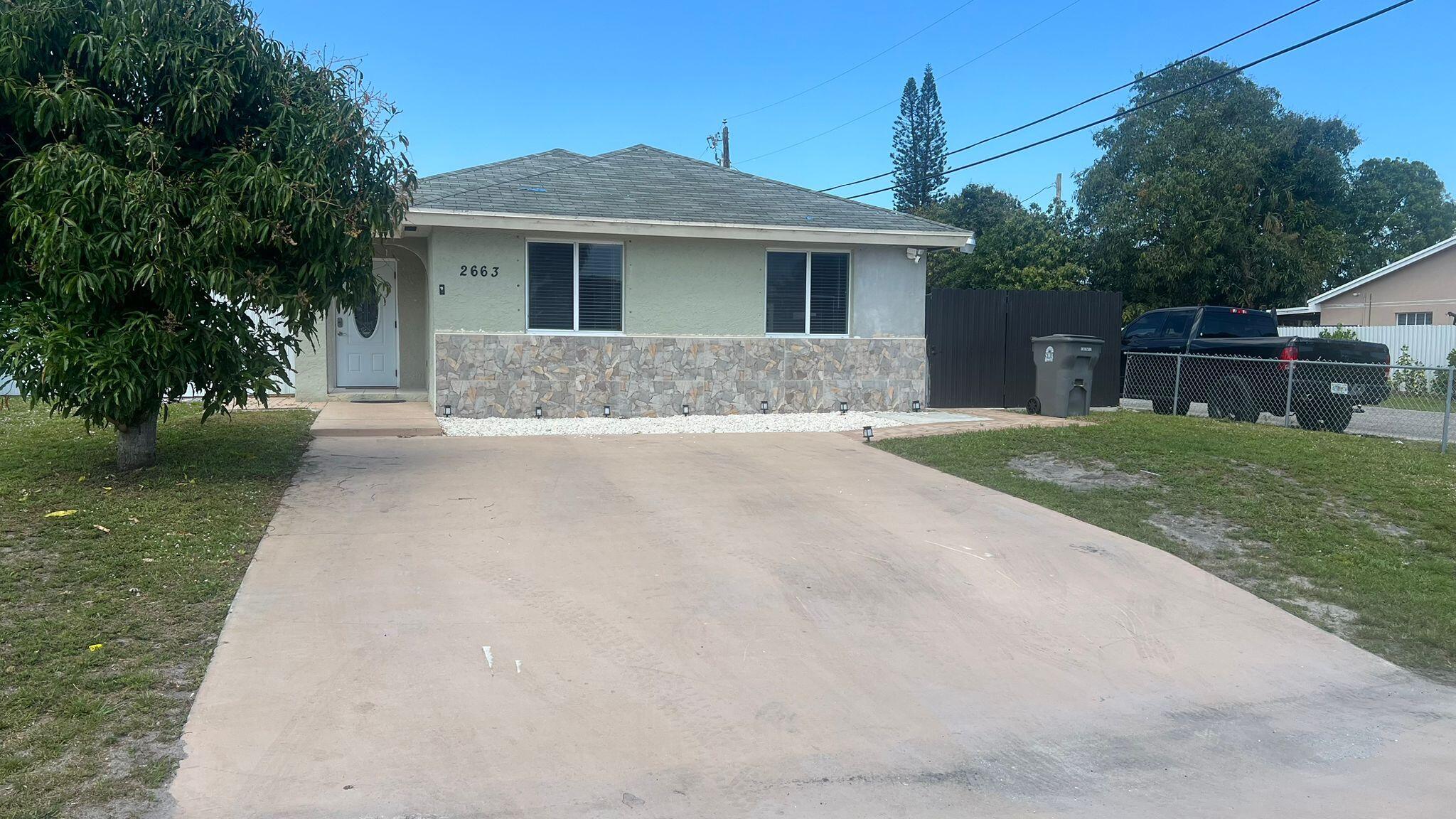 2663 Florida Street, West Palm Beach, Palm Beach County, Florida - 3 Bedrooms  
2 Bathrooms - 