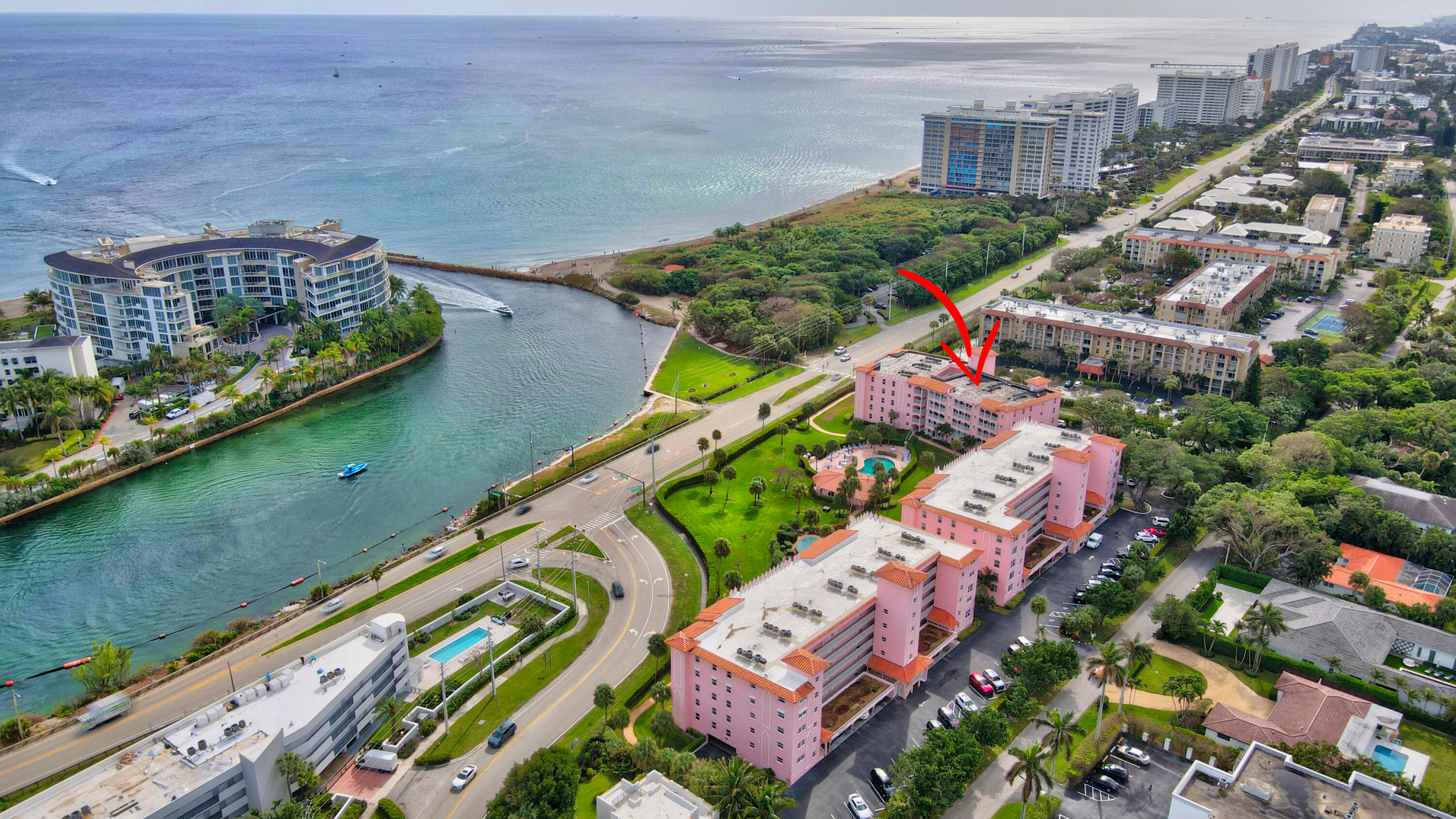Property for Sale at 1099 S Ocean Boulevard 405, Boca Raton, Palm Beach County, Florida - Bedrooms: 2 
Bathrooms: 2  - $530,000