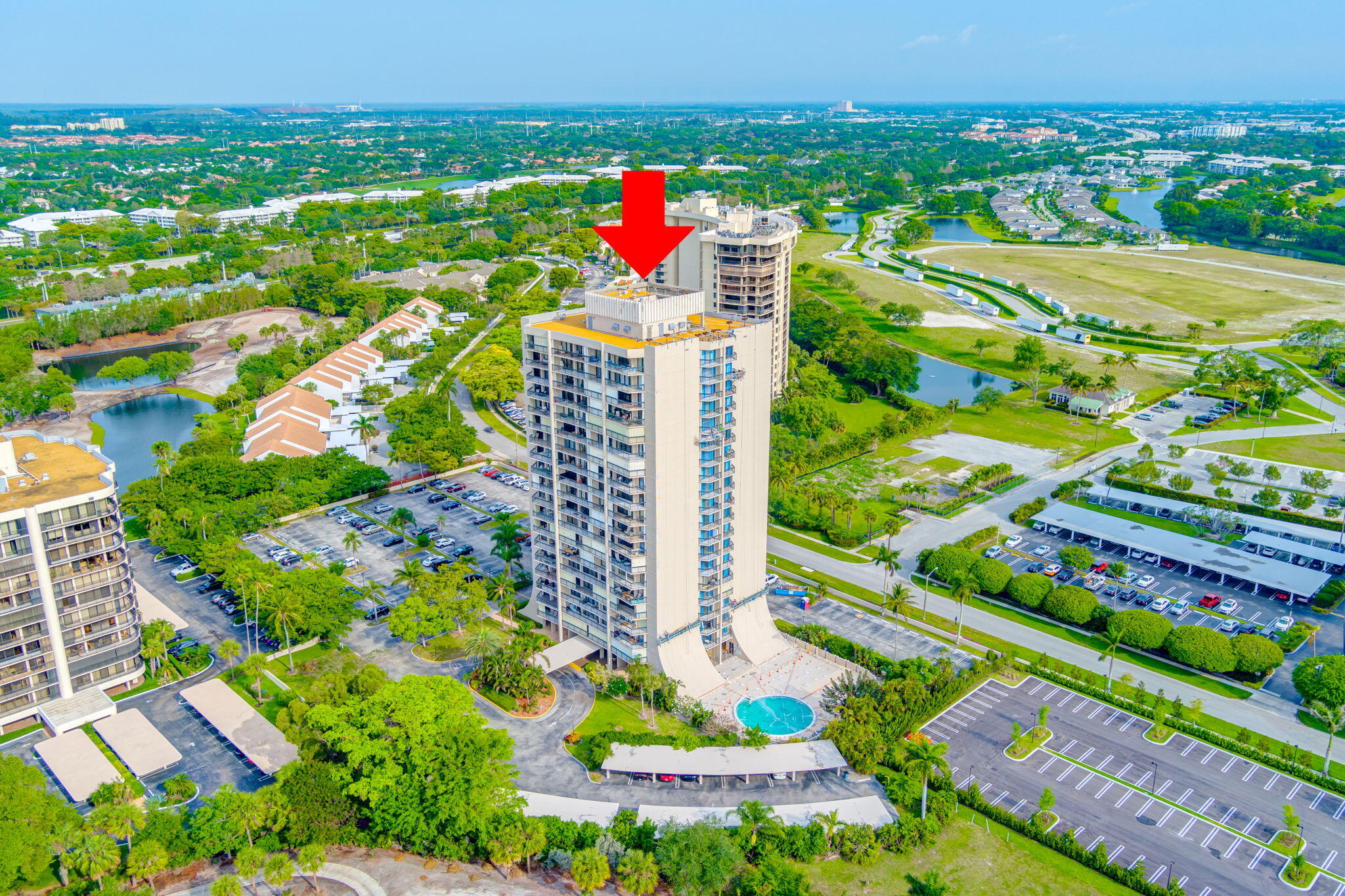 Property for Sale at 2425 Presidential Way 2002, West Palm Beach, Palm Beach County, Florida - Bedrooms: 2 
Bathrooms: 2  - $309,900