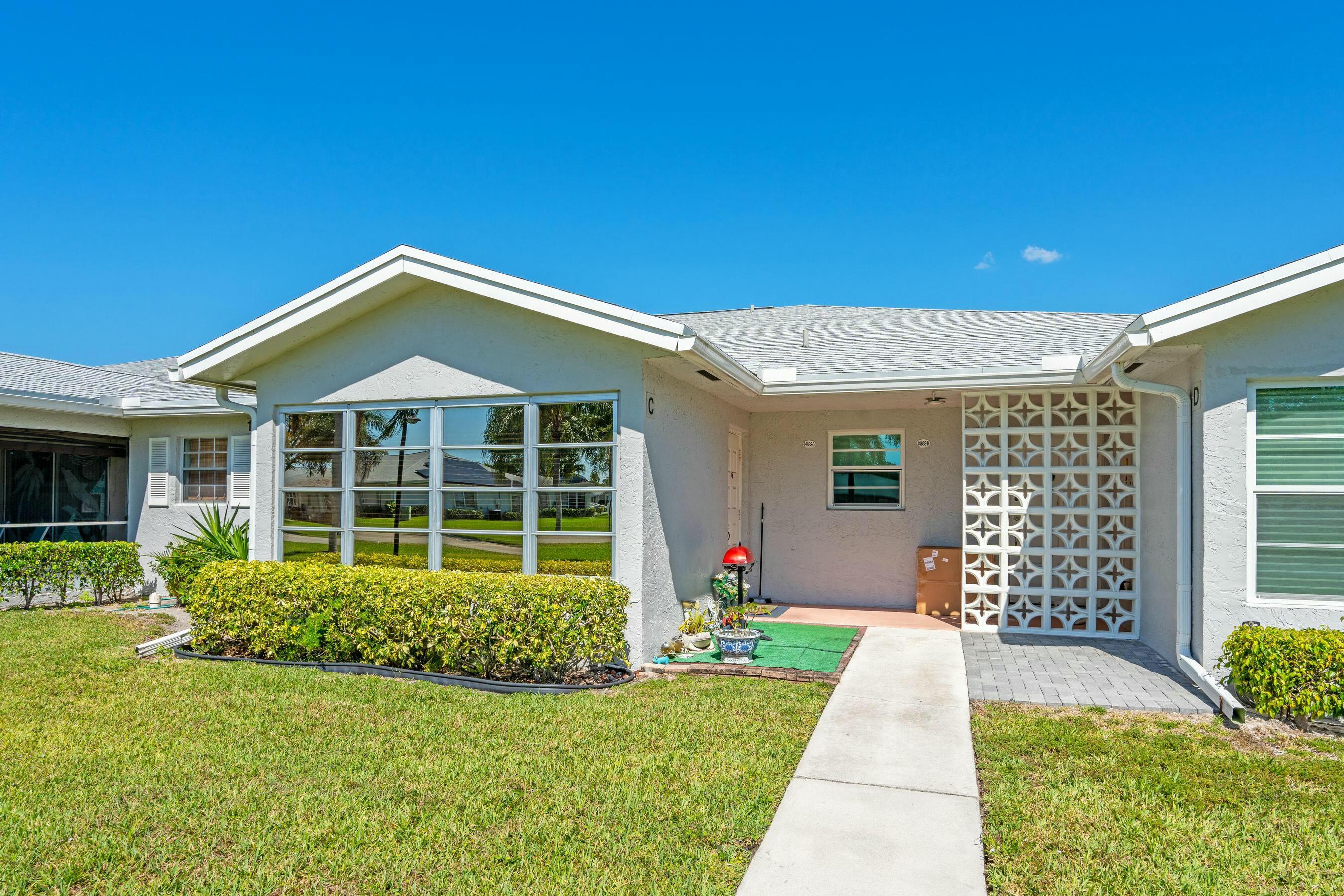 Property for Sale at 14639 Canalview Drive C, Delray Beach, Palm Beach County, Florida - Bedrooms: 1 
Bathrooms: 2  - $155,000