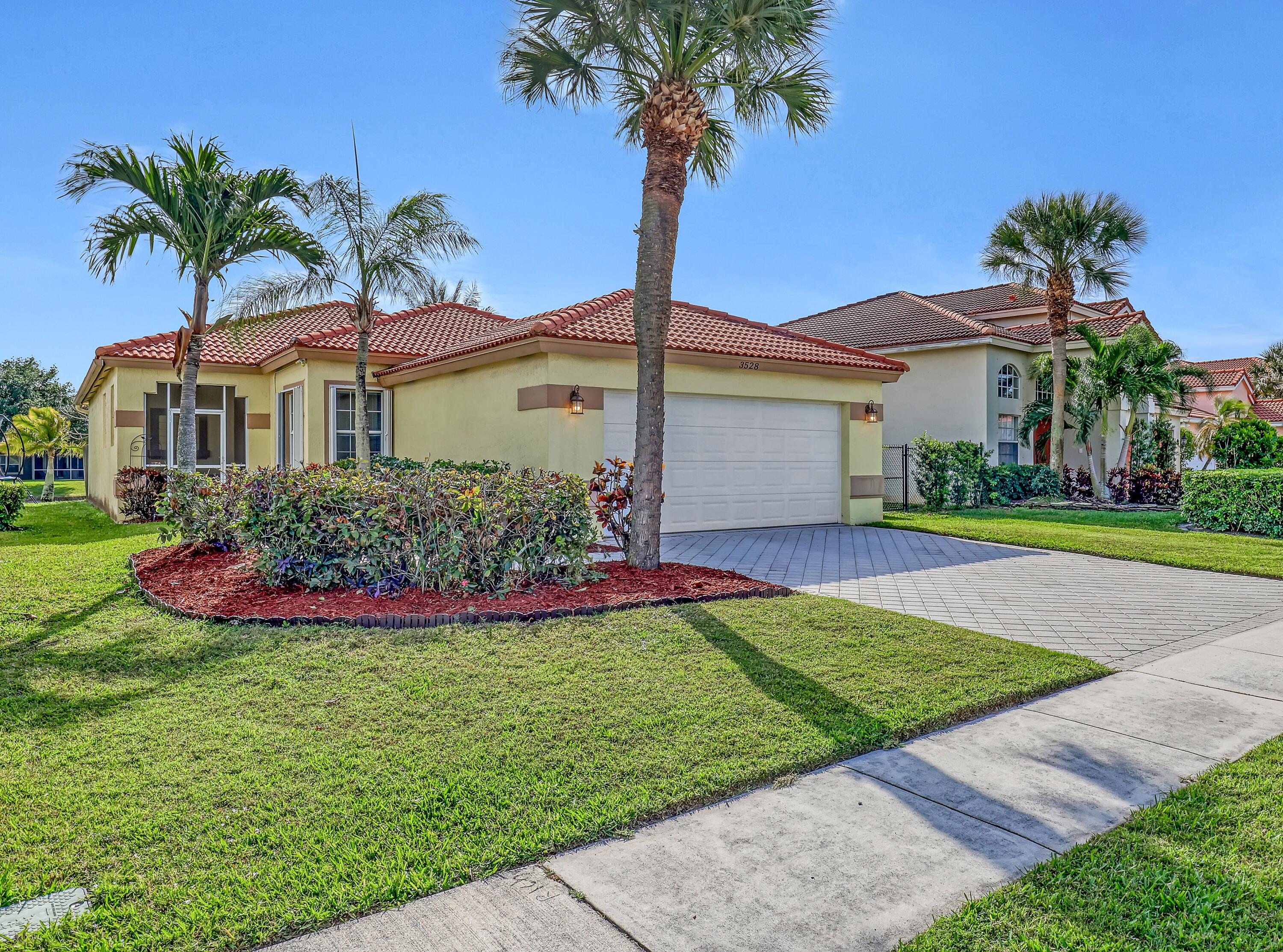 3528 Miramontes Circle, Wellington, Palm Beach County, Florida - 3 Bedrooms  
2 Bathrooms - 