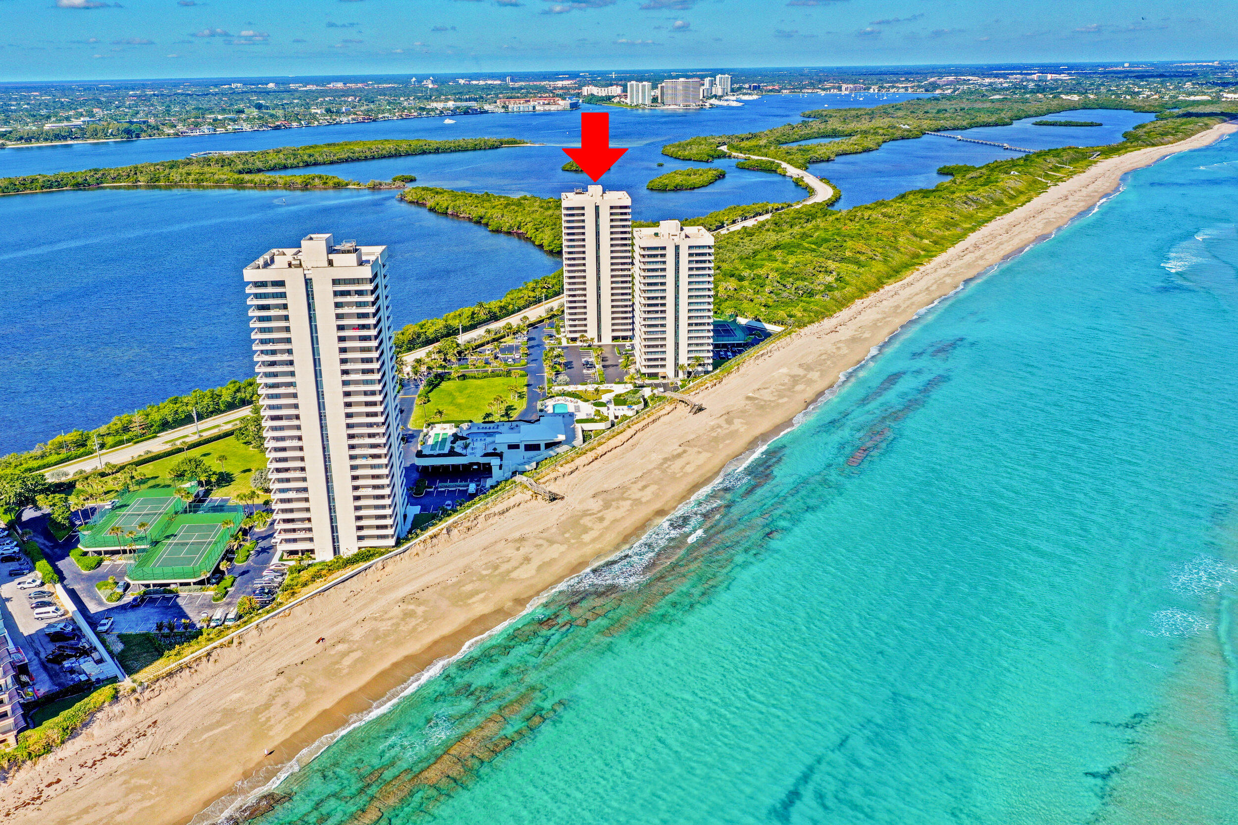 Property for Sale at 5550 N Ocean Drive 20- D, Singer Island, Palm Beach County, Florida - Bedrooms: 2 
Bathrooms: 2  - $1,400,000