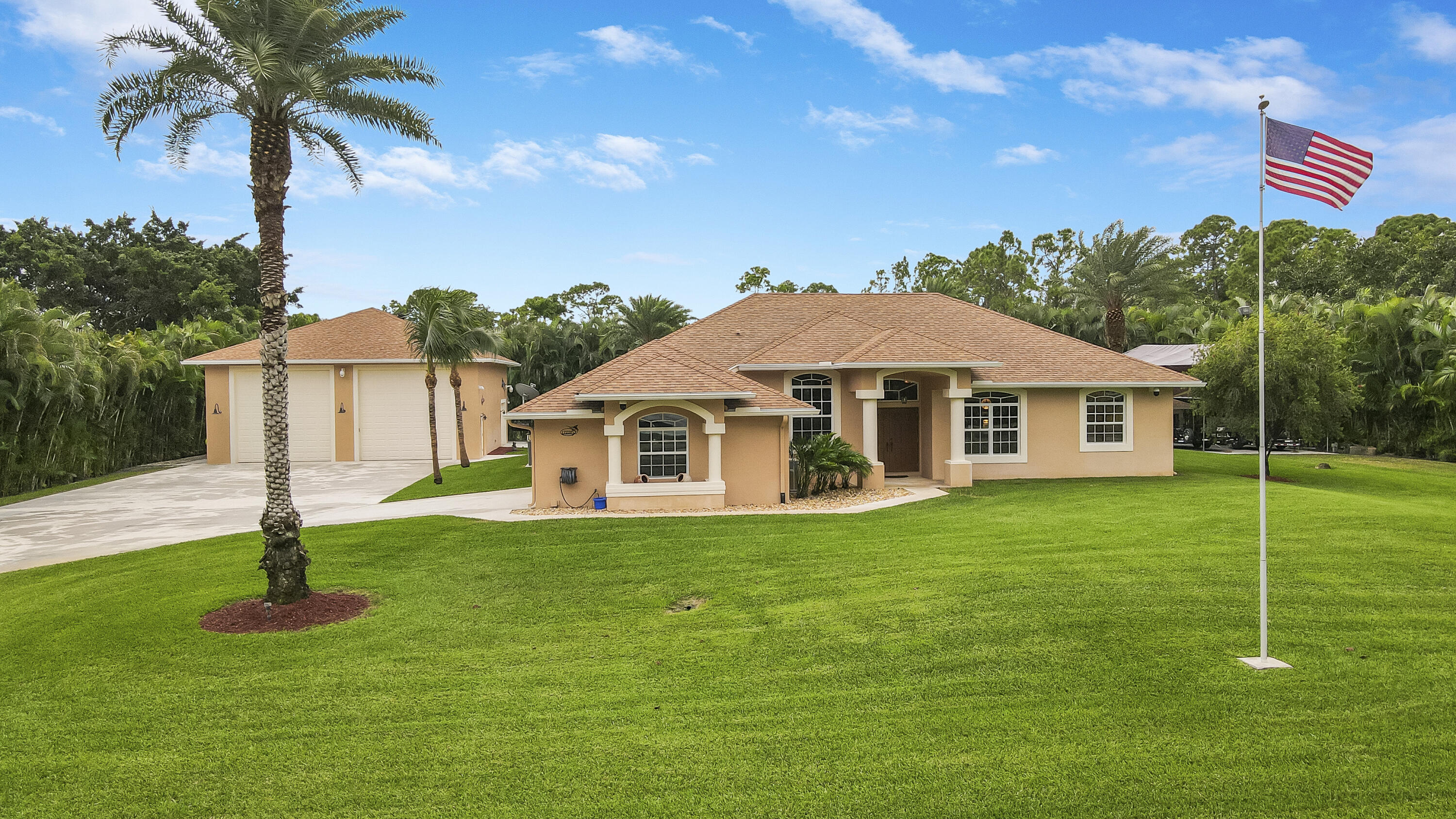 Property for Sale at 17228 91st Place, Loxahatchee, Palm Beach County, Florida - Bedrooms: 4 
Bathrooms: 3  - $1,395,000