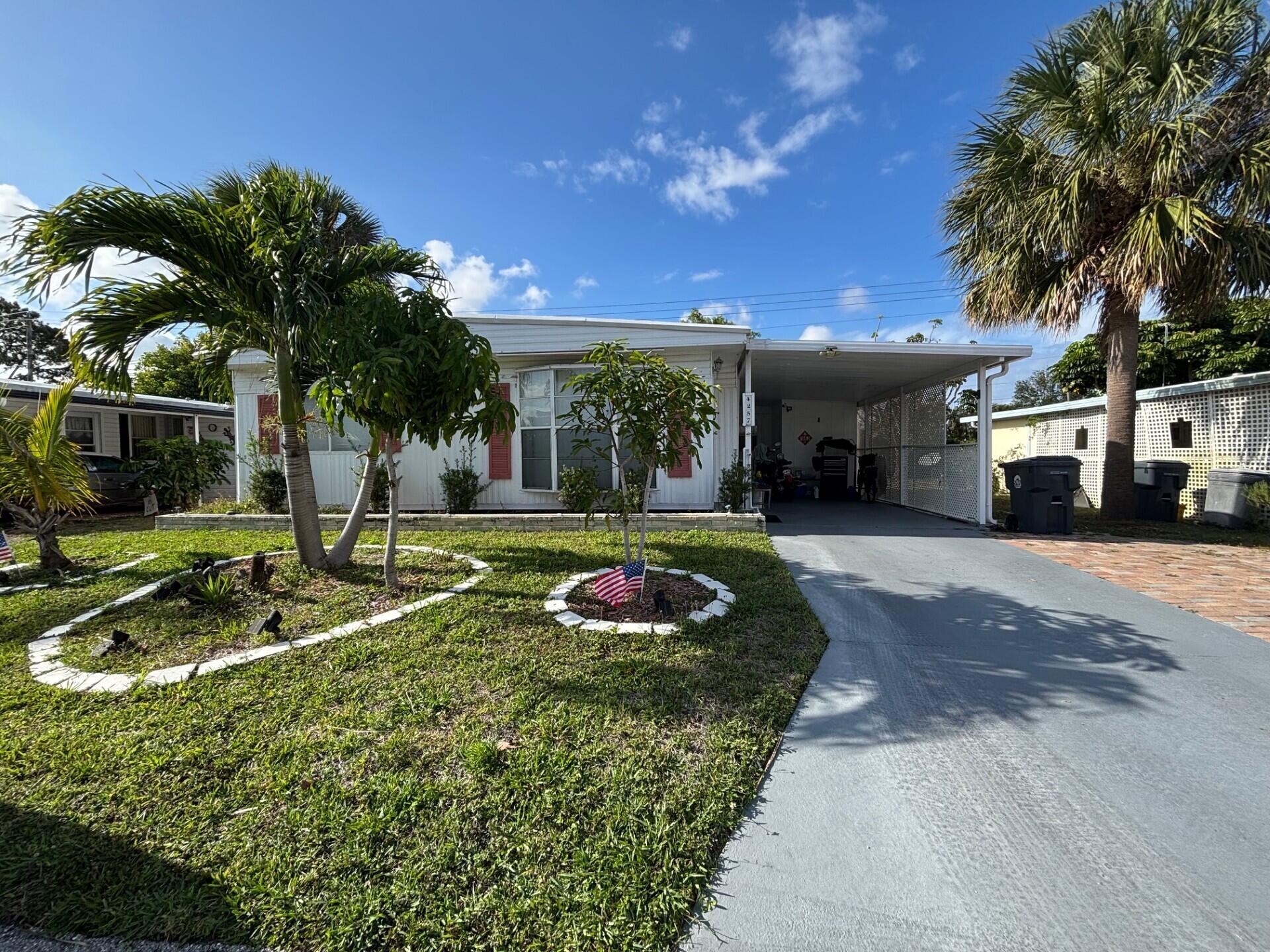 Property for Sale at 4257 1st Ct  Lot 84 Ct, Lantana, Palm Beach County, Florida - Bedrooms: 2 
Bathrooms: 2  - $59,000