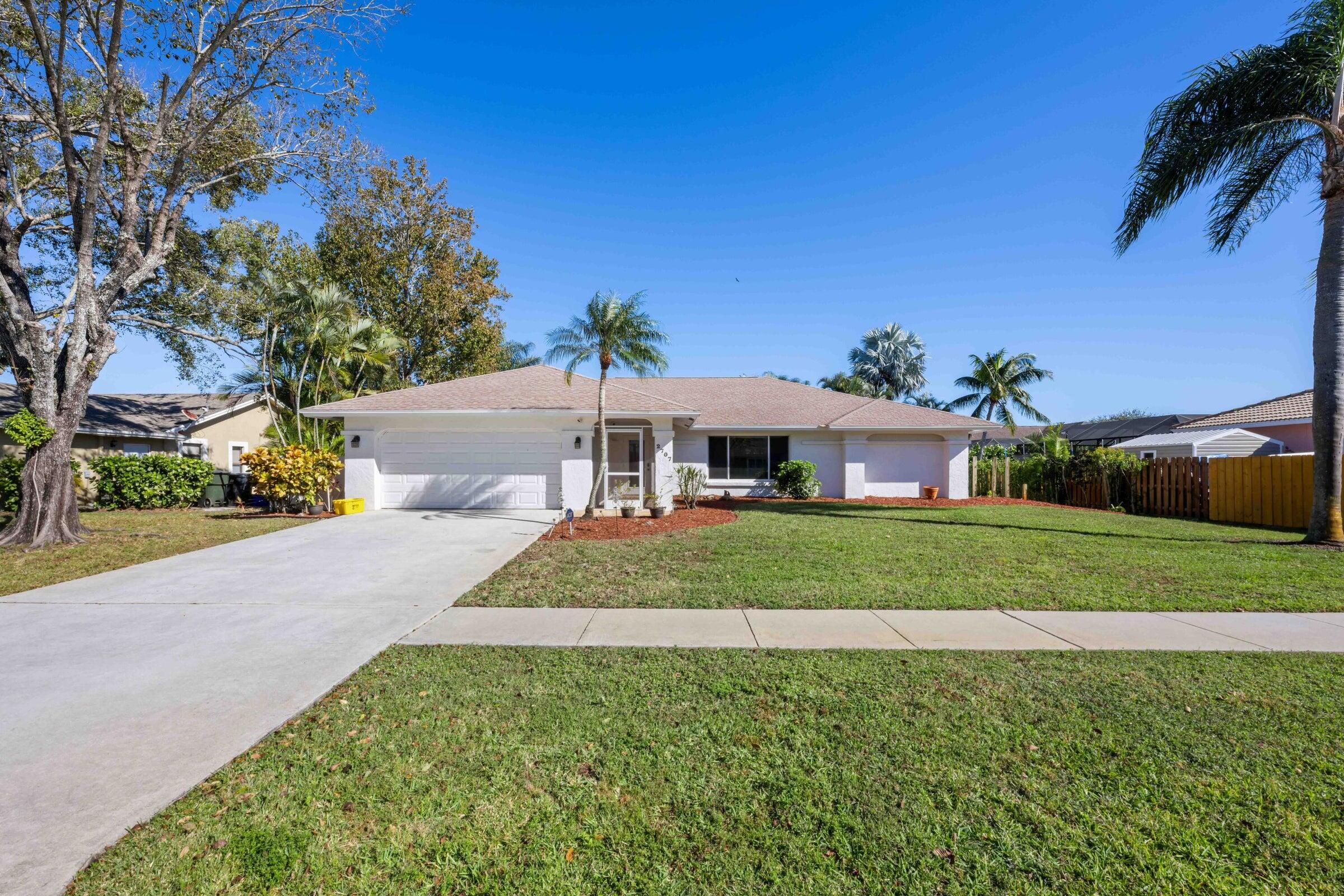 Property for Sale at 2707 Yarmouth Drive, Wellington, Palm Beach County, Florida - Bedrooms: 3 
Bathrooms: 2  - $689,900