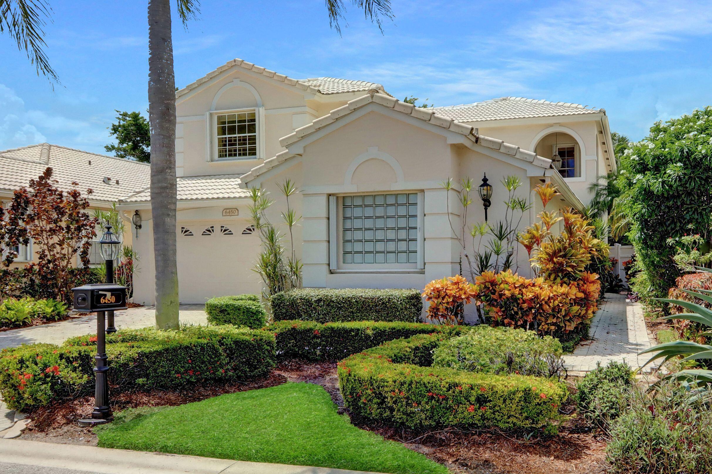 6450 Brava Way, Boca Raton, Palm Beach County, Florida - 3 Bedrooms  
2.5 Bathrooms - 