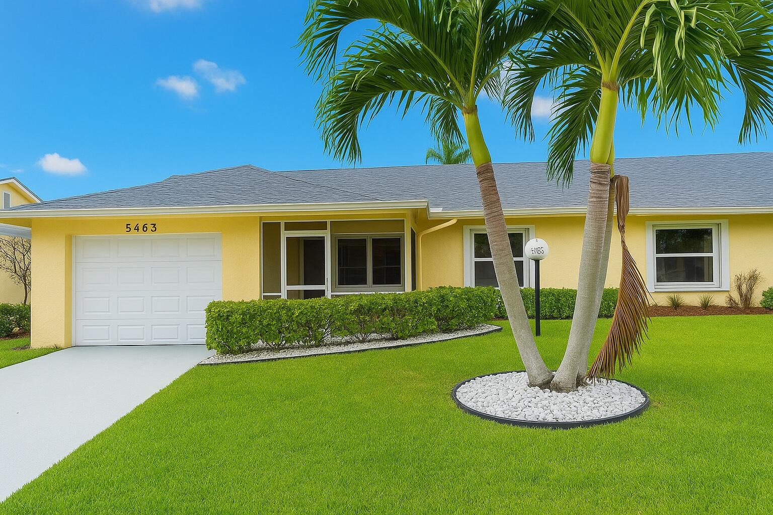 Property for Sale at 5463 Crystal Anne Drive, West Palm Beach, Palm Beach County, Florida - Bedrooms: 2 
Bathrooms: 2  - $275,000