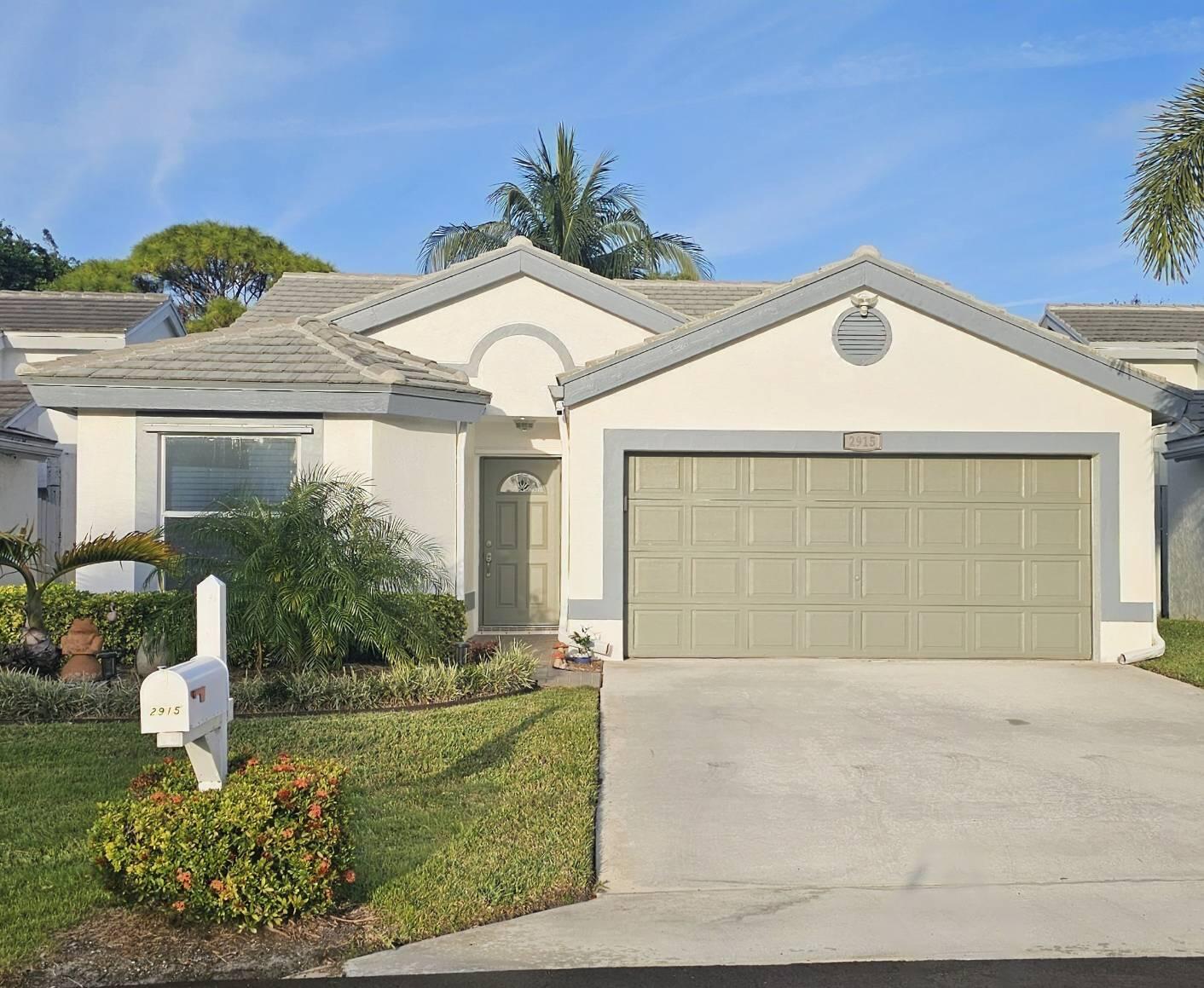 Property for Sale at 2915 Sierra Pine Drive, Lake Worth, Palm Beach County, Florida - Bedrooms: 2 
Bathrooms: 2  - $420,000