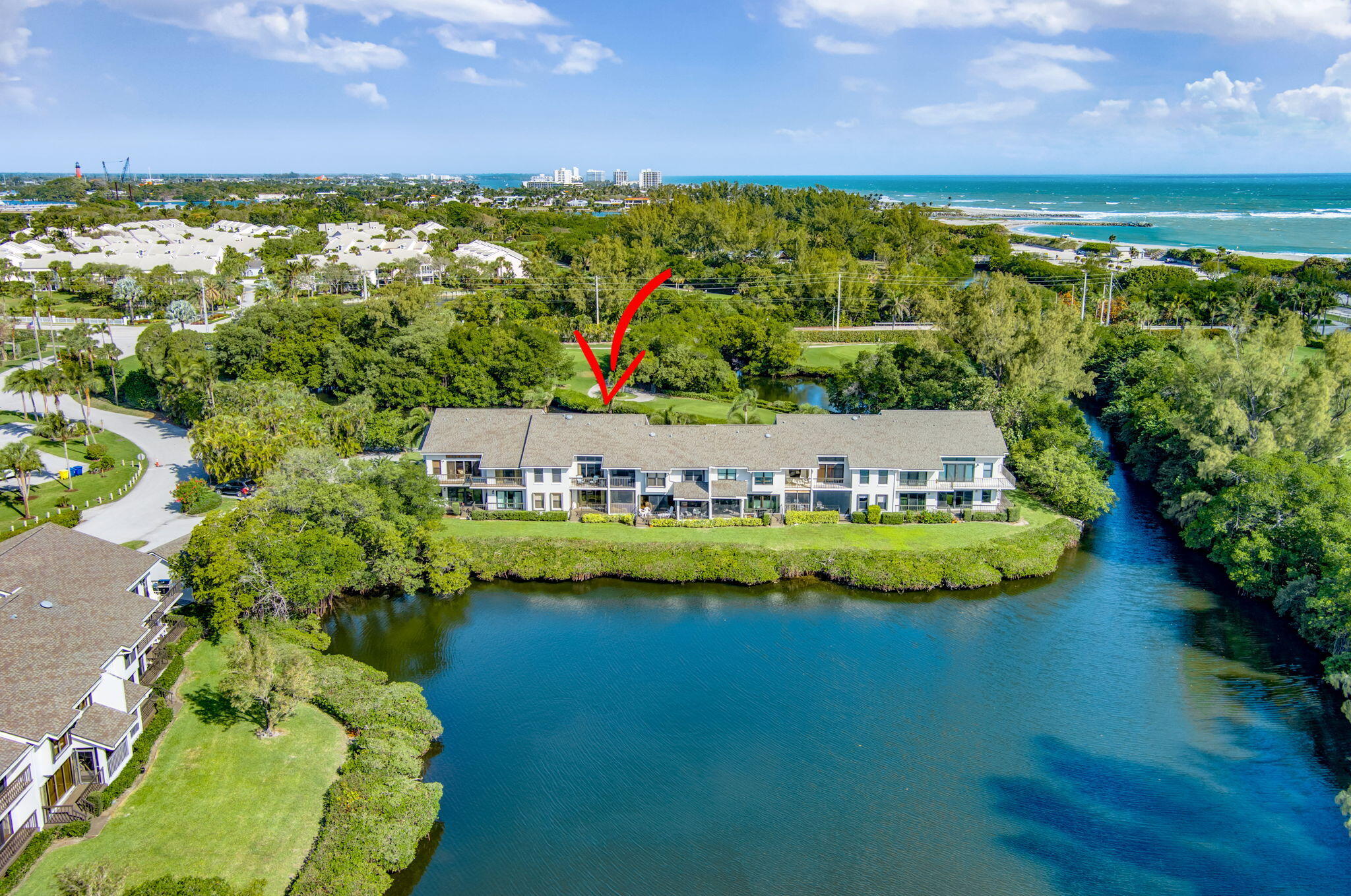 Property for Sale at 1808 Fairway Drive, Jupiter, Palm Beach County, Florida - Bedrooms: 2 
Bathrooms: 2  - $675,000