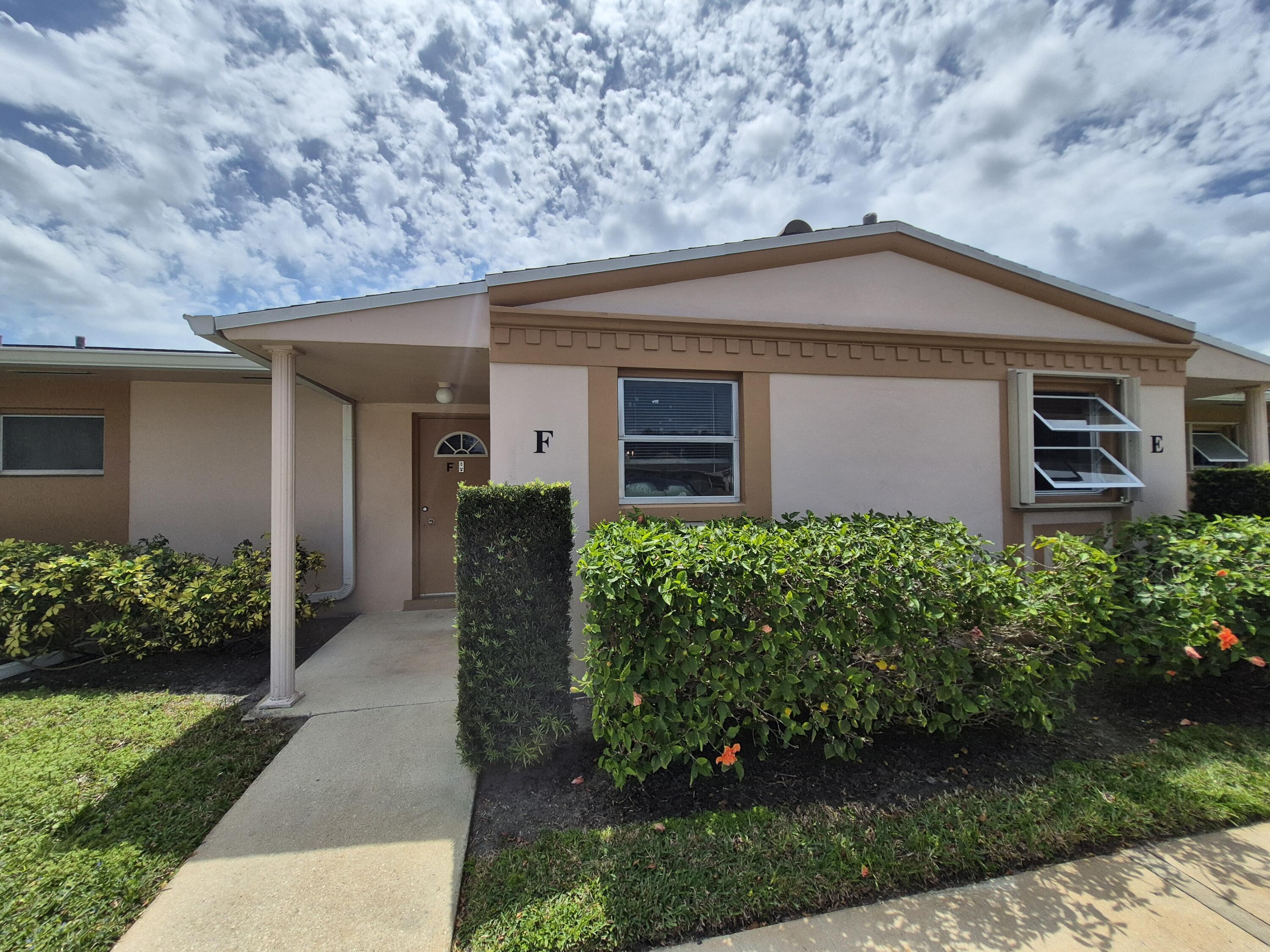 Property for Sale at 2546 Dudley Drive F, West Palm Beach, Palm Beach County, Florida - Bedrooms: 1 
Bathrooms: 1  - $89,900