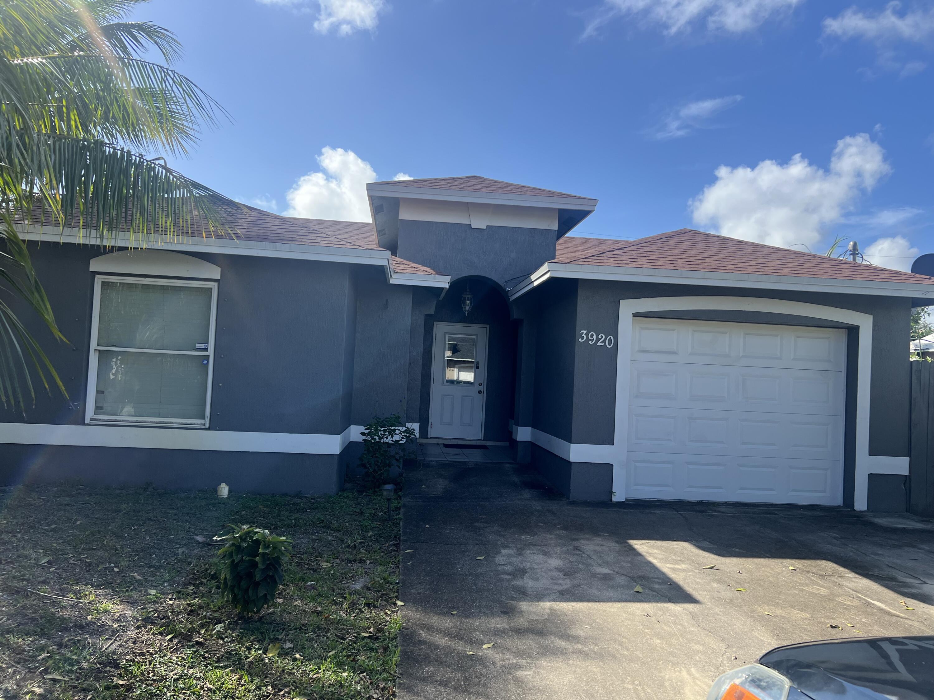 3920 Hiawatha Avenue, West Palm Beach, Palm Beach County, Florida - 3 Bedrooms  
2 Bathrooms - 