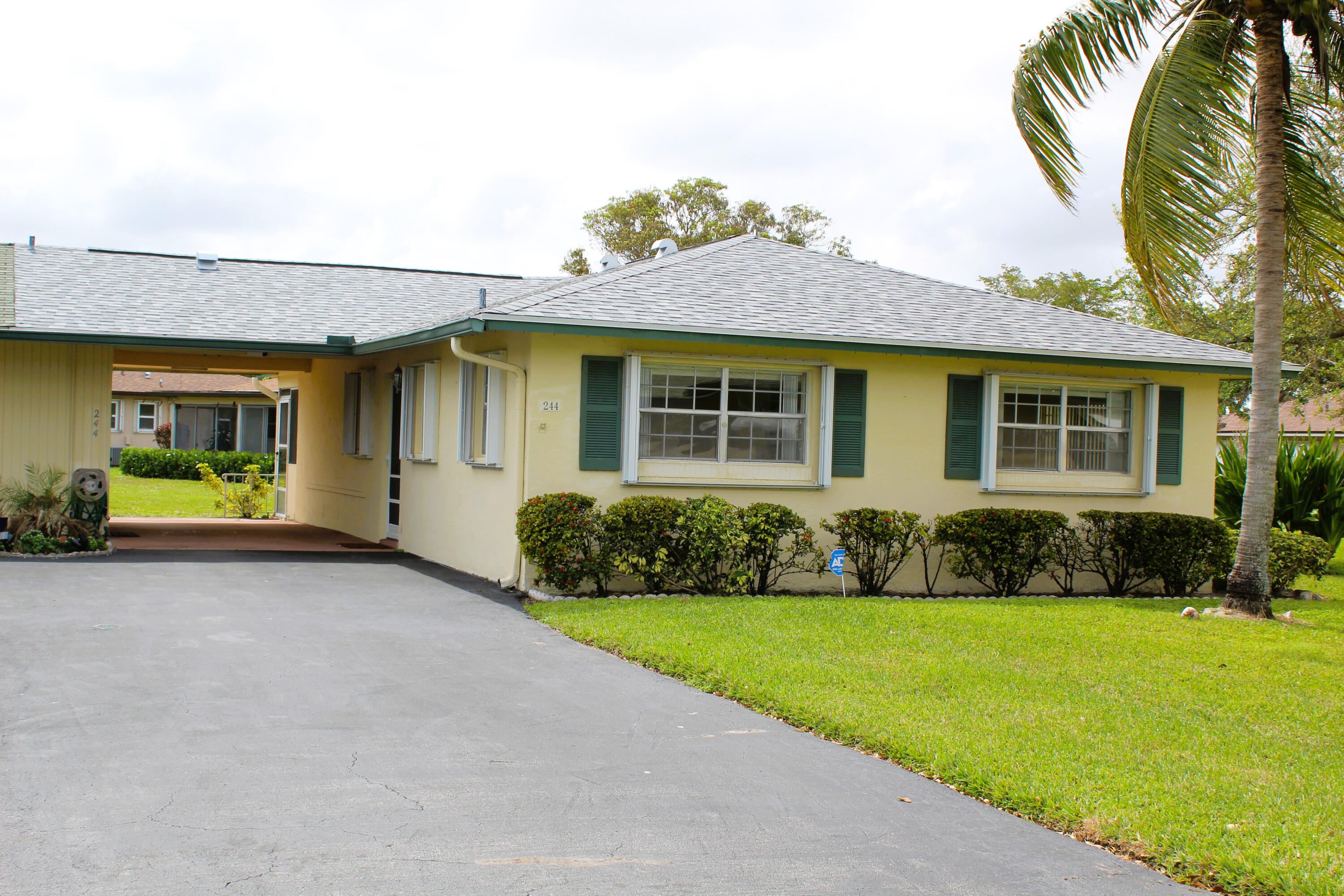 244 Cardinal Lane, Delray Beach, Palm Beach County, Florida - 2 Bedrooms  
2 Bathrooms - 