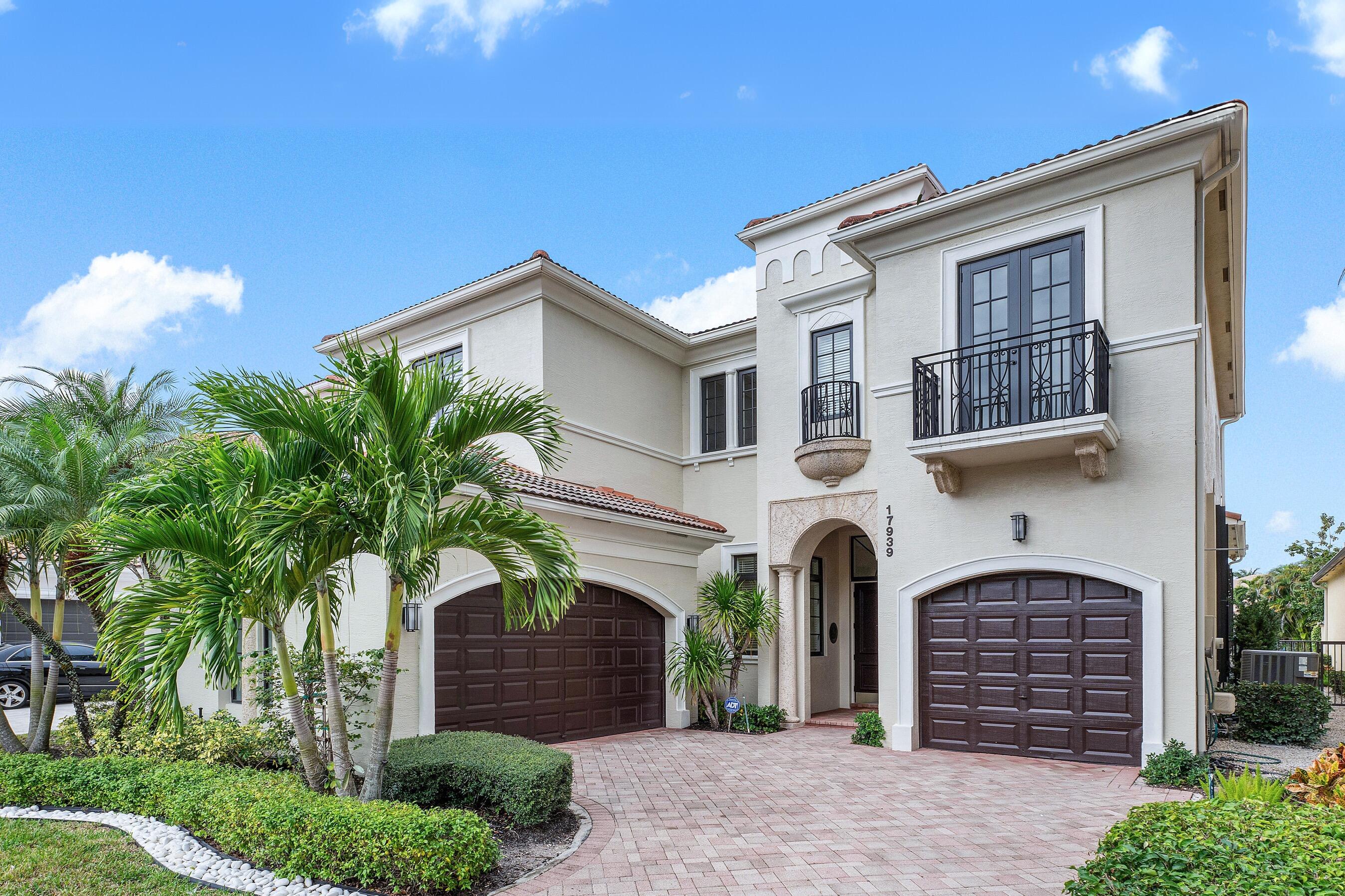 Property for Sale at 17939 Lake Azure Way, Boca Raton, Palm Beach County, Florida - Bedrooms: 6 
Bathrooms: 5.5  - $1,795,000