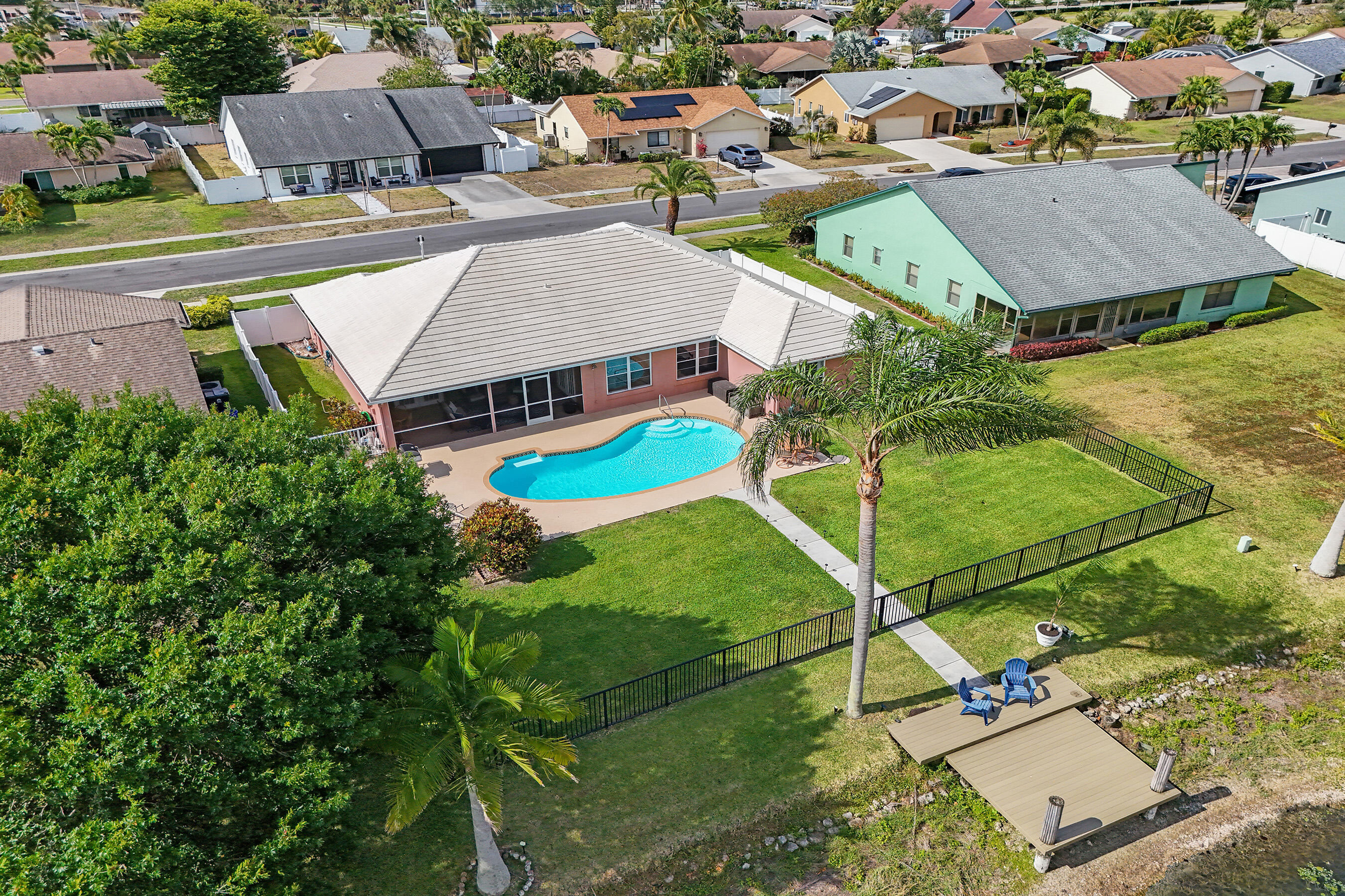 Property for Sale at 8425 Blue Cypress Drive, Lake Worth, Palm Beach County, Florida - Bedrooms: 3 
Bathrooms: 2  - $625,000
