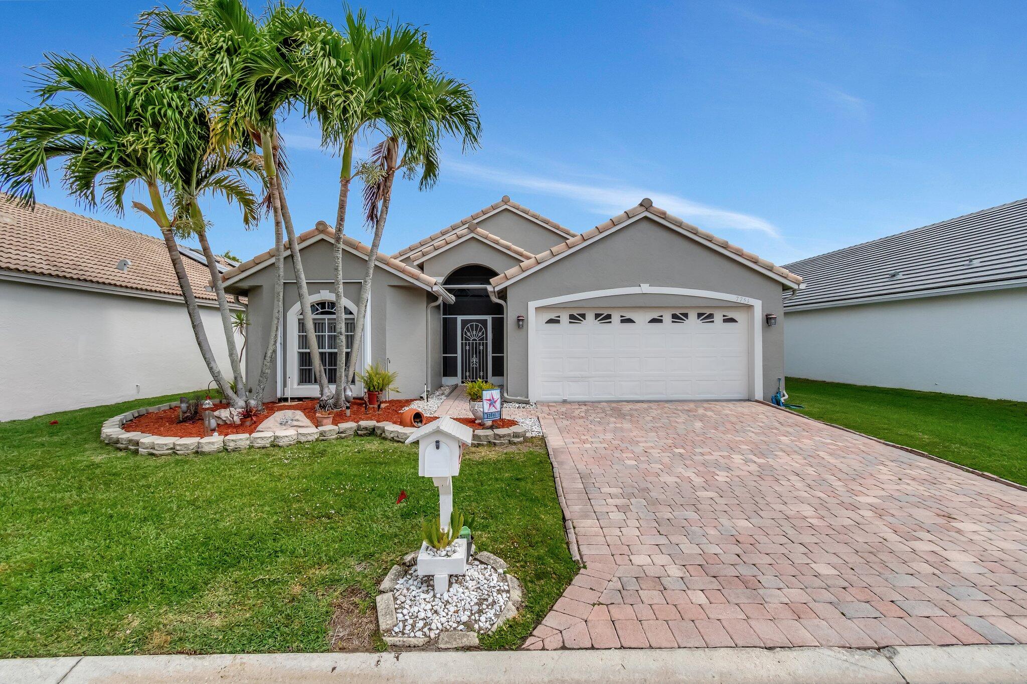 Property for Sale at 7751 Great Glen Circle, Delray Beach, Palm Beach County, Florida - Bedrooms: 3 
Bathrooms: 2  - $575,000
