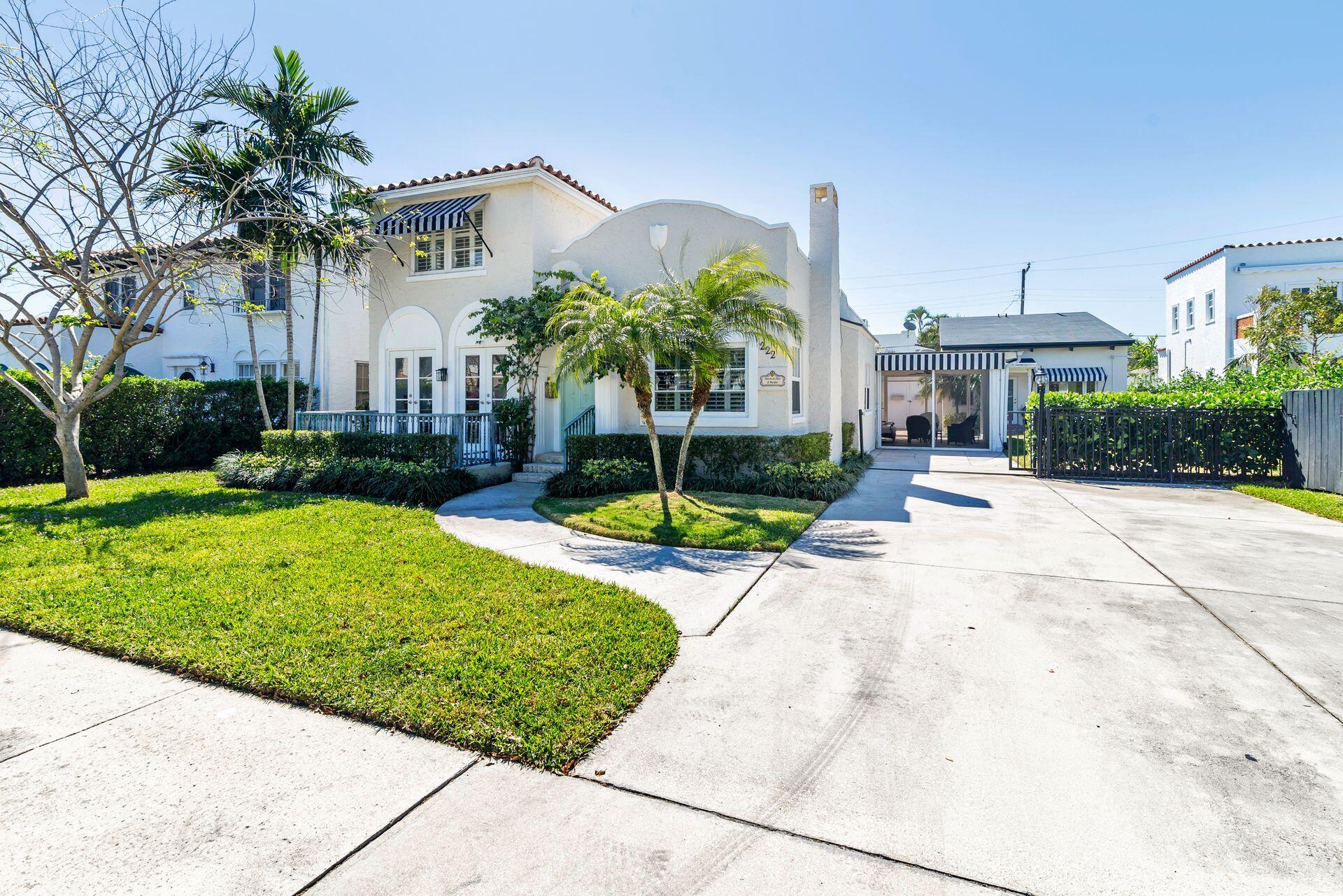 Photo 1 of 222 Greenwood Drive, West Palm Beach, Florida, $3,290,000, Web #: 11071441