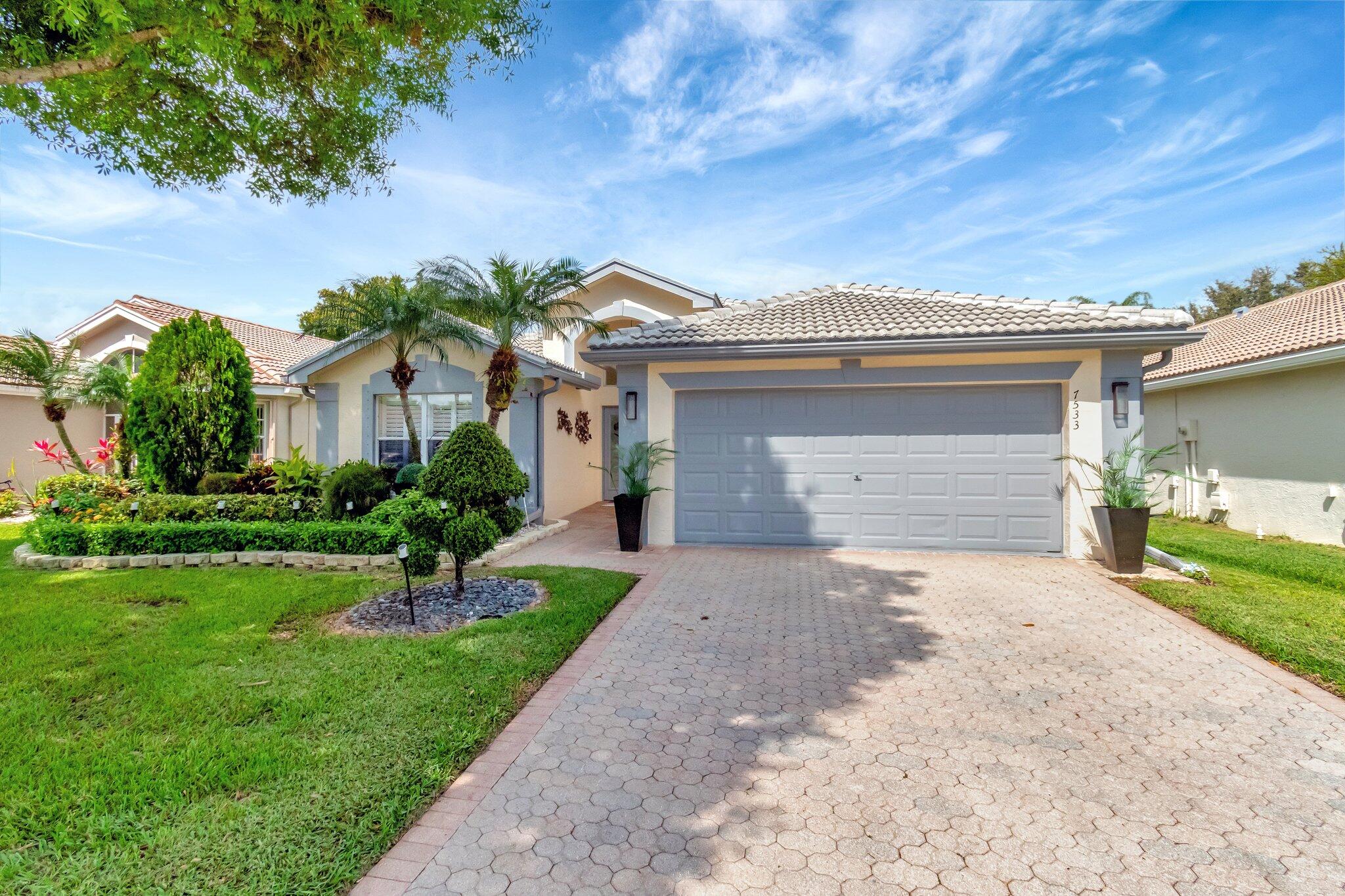 Property for Sale at 7533 Sagunto Street, Boynton Beach, Palm Beach County, Florida - Bedrooms: 3 
Bathrooms: 2  - $529,500