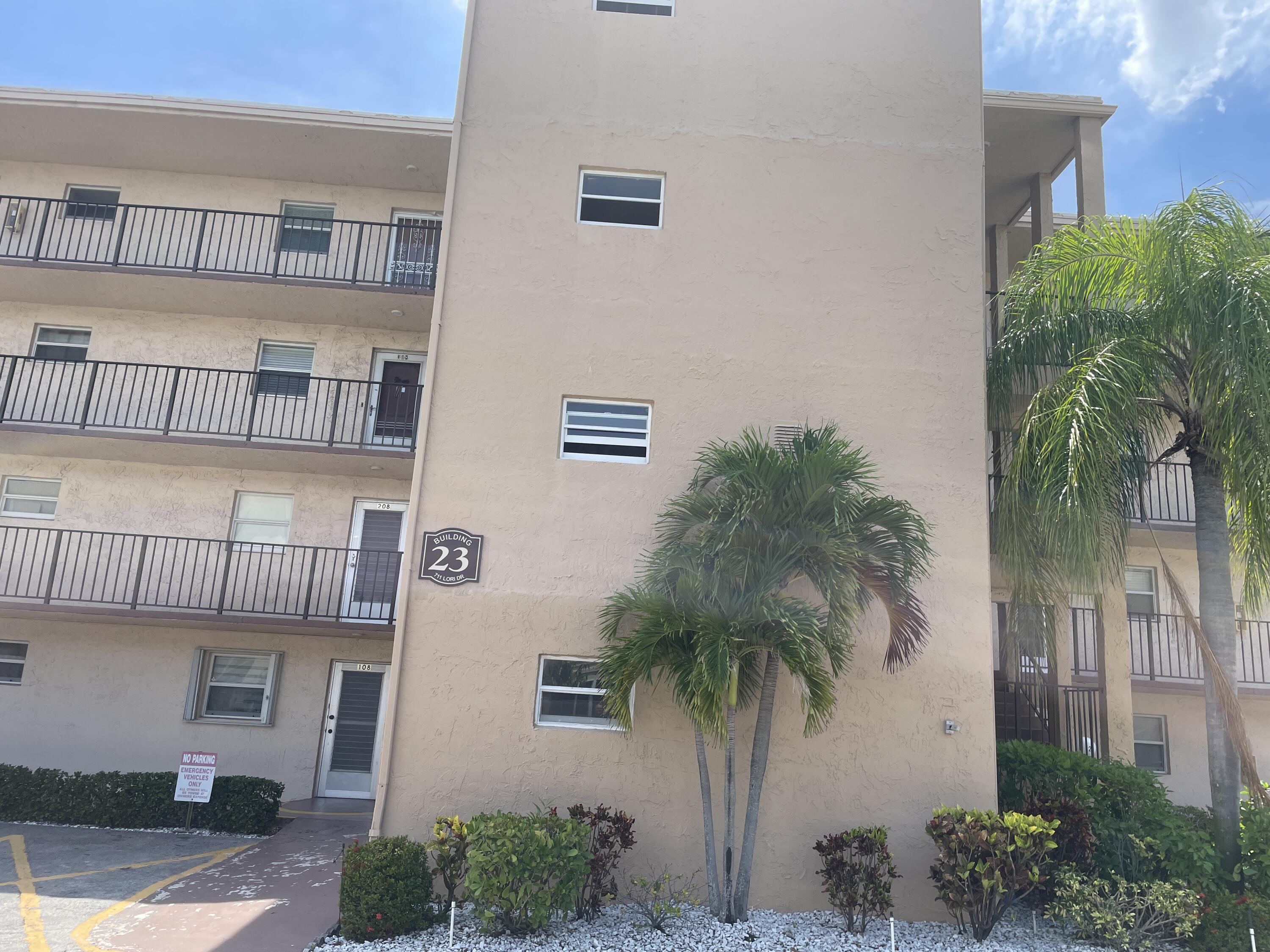 Property for Sale at 711 Lori Drive 205, Palm Springs, Miami-Dade County, Florida - Bedrooms: 1 
Bathrooms: 1.5  - $79,999