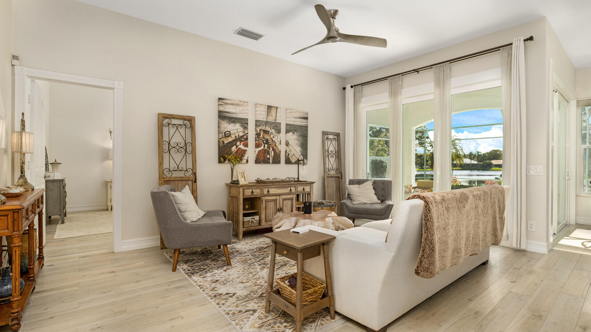 Property for Sale at 6193 Winding Lake Drive, Jupiter, Palm Beach County, Florida - Bedrooms: 3 
Bathrooms: 2  - $995,000
