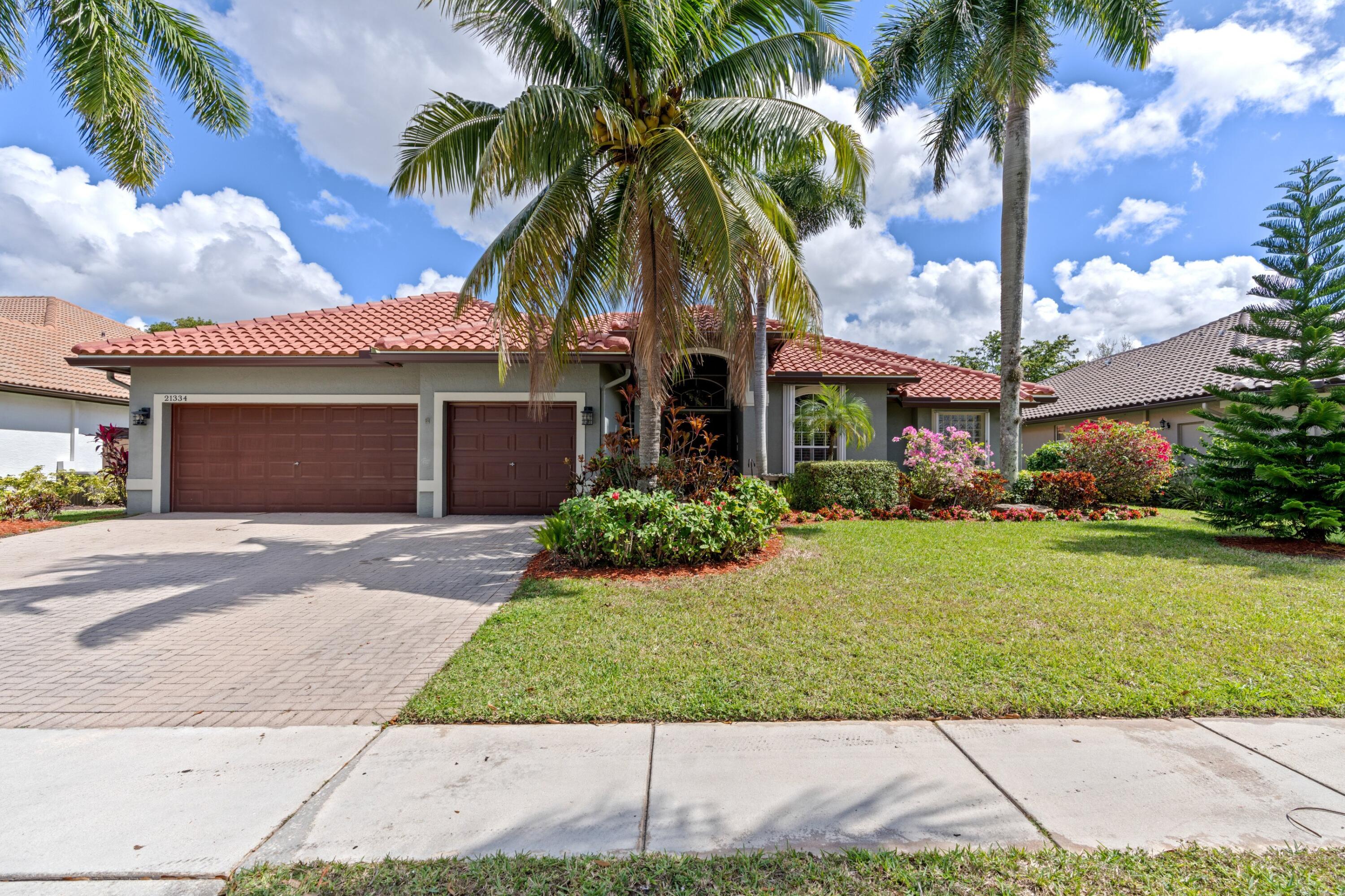 Property for Sale at 21334 Falls Ridge Way, Boca Raton, Palm Beach County, Florida - Bedrooms: 4 
Bathrooms: 3  - $995,000