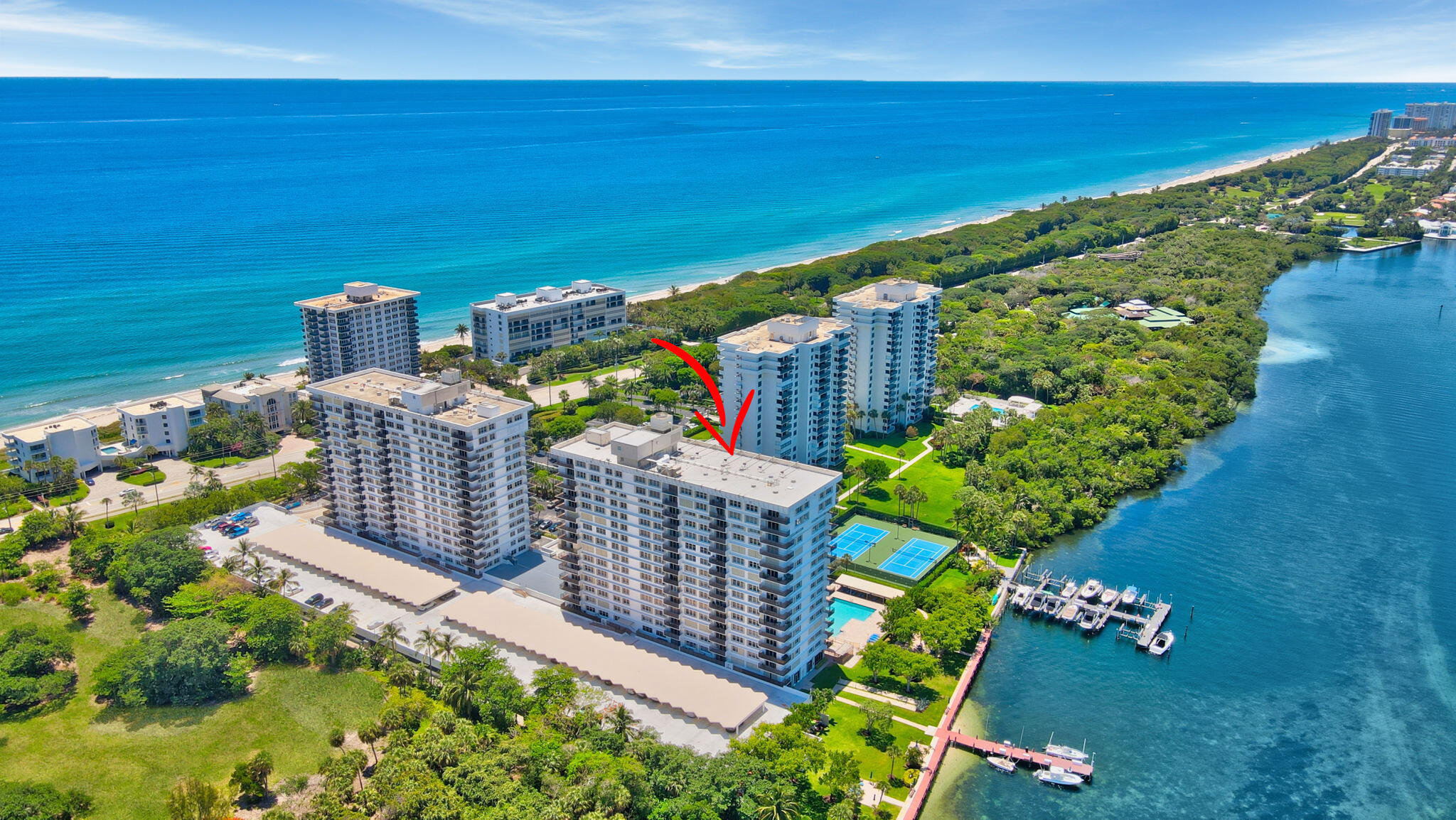 Property for Sale at 2121 N Ocean Boulevard 1203W, Boca Raton, Palm Beach County, Florida - Bedrooms: 1 
Bathrooms: 1.5  - $399,900