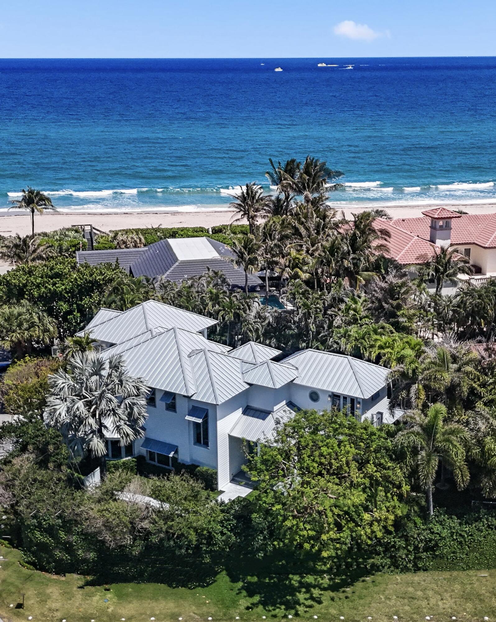 Property for Sale at 5907 N Ocean Boulevard, Ocean Ridge, Palm Beach County, Florida - Bedrooms: 4 
Bathrooms: 4  - $4,950,000