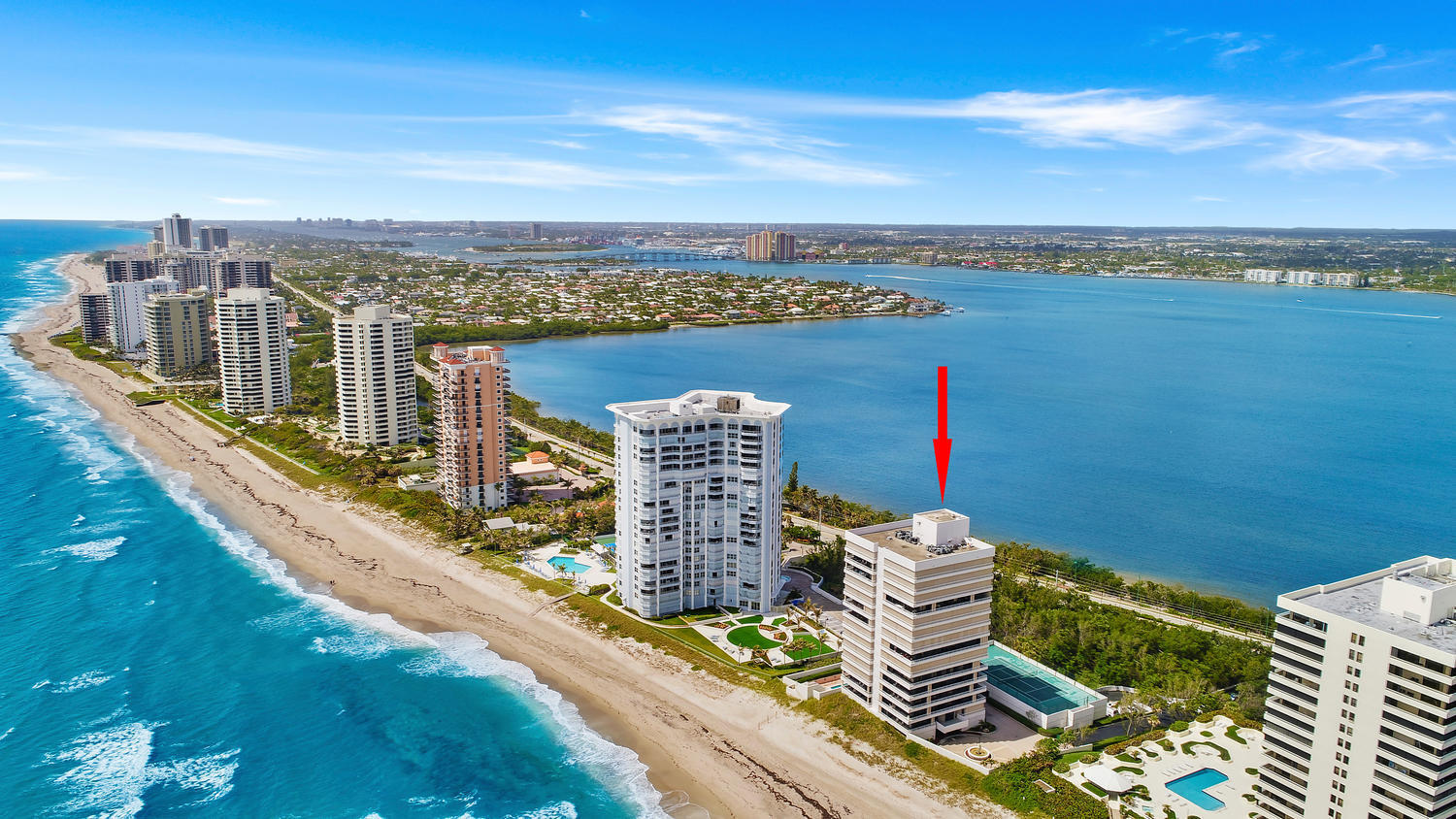 Property for Sale at 5250 N Ocean Drive 15N, Singer Island, Palm Beach County, Florida - Bedrooms: 2 
Bathrooms: 2.5  - $1,475,000