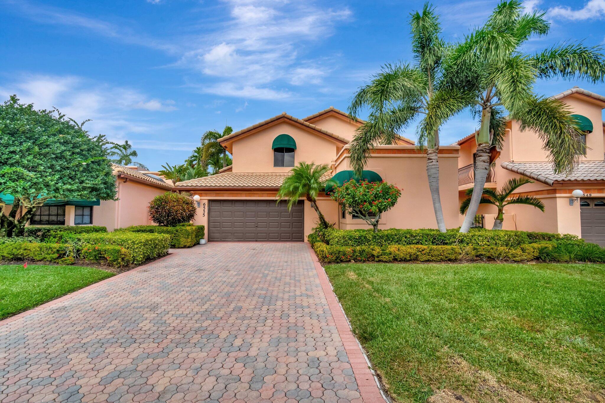 Property for Sale at 6555 Via Benita, Boca Raton, Palm Beach County, Florida - Bedrooms: 3 
Bathrooms: 2.5  - $875,000