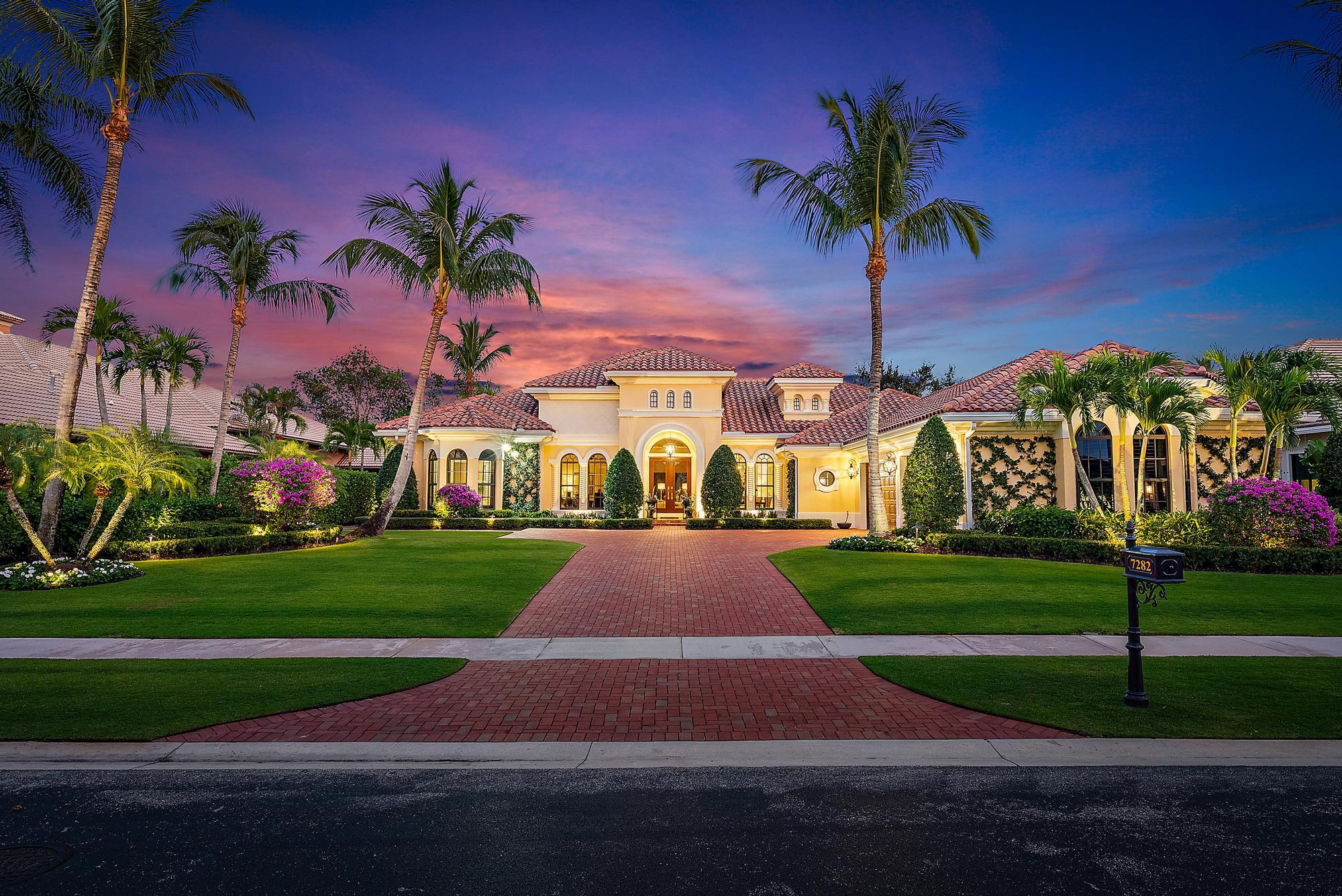 Property for Sale at 7282 Horizon Drive, West Palm Beach, Palm Beach County, Florida - Bedrooms: 3 
Bathrooms: 4  - $3,195,000