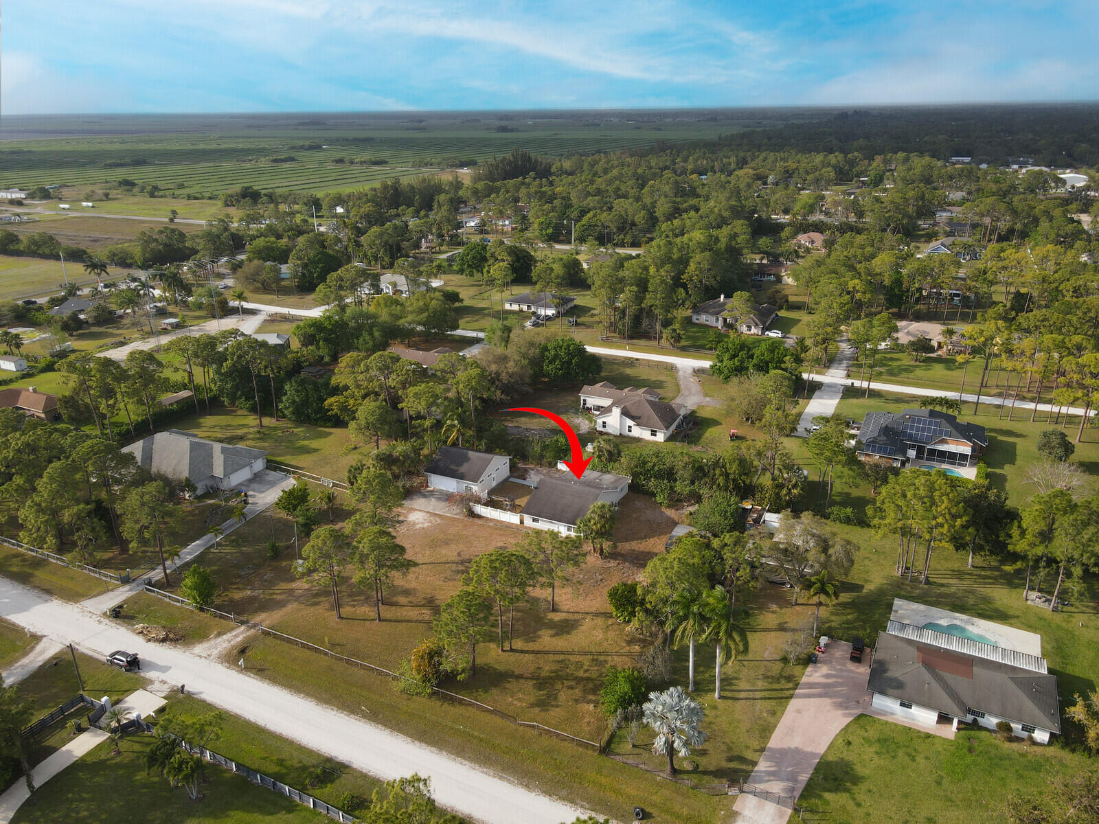 Property for Sale at 17851 68th Street, Loxahatchee, Palm Beach County, Florida - Bedrooms: 3 
Bathrooms: 2  - $650,000