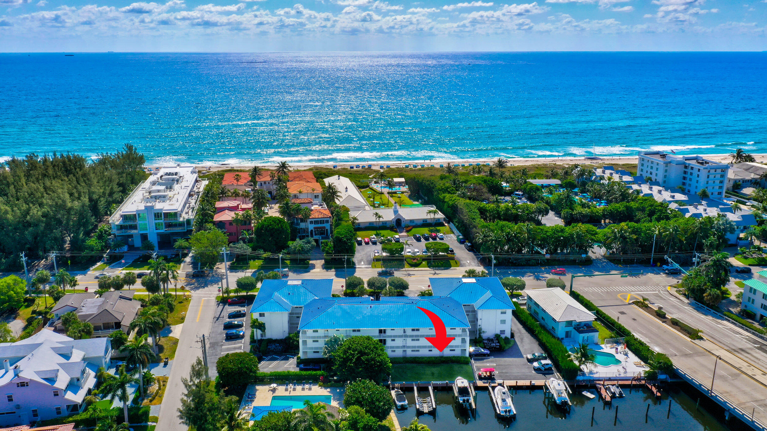 Property for Sale at 1700 S Ocean Boulevard 6, Delray Beach, Palm Beach County, Florida - Bedrooms: 2 
Bathrooms: 2  - $759,000