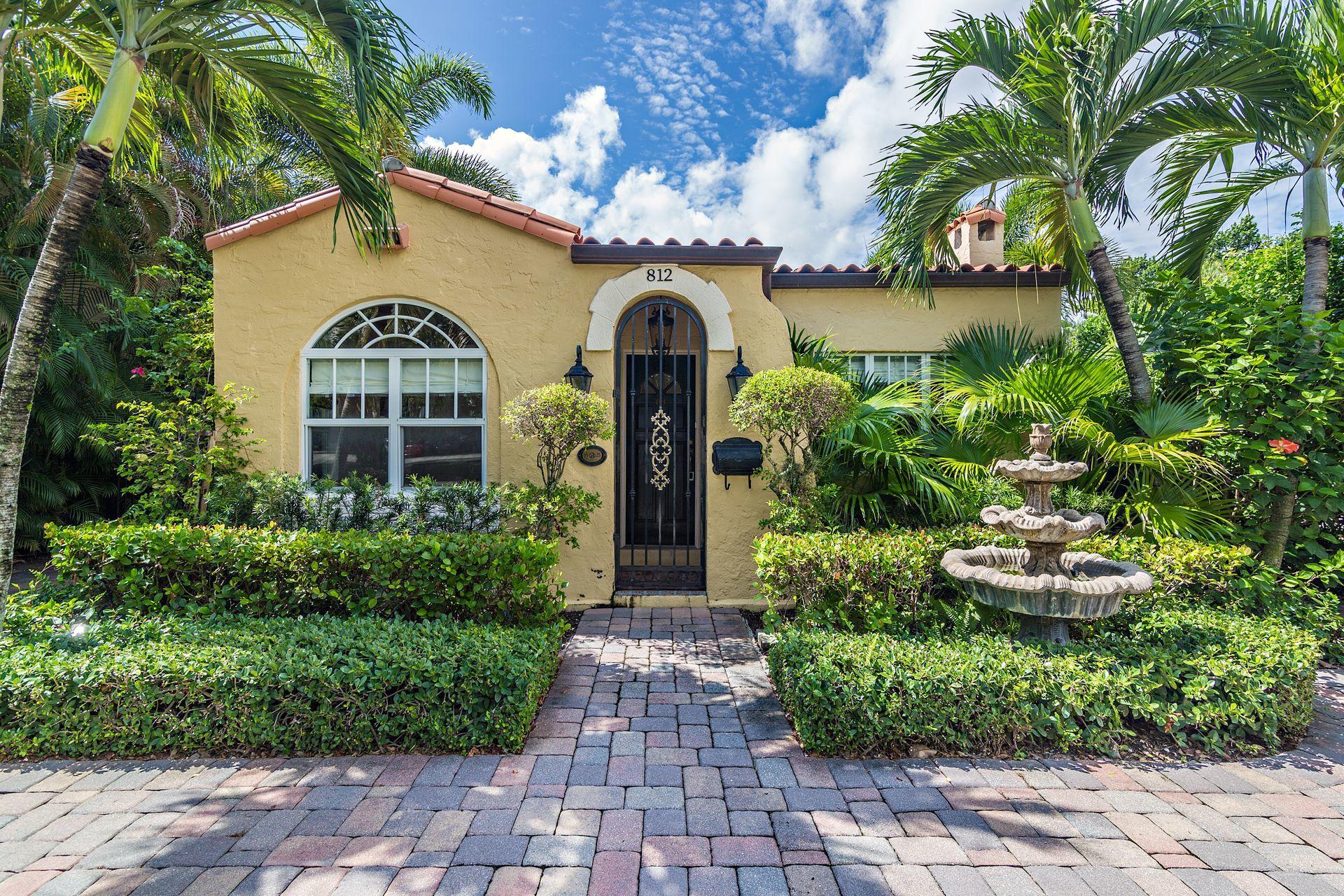 Photo 1 of 812 Park Place, West Palm Beach, Florida, $655,000, Web #: 10647984