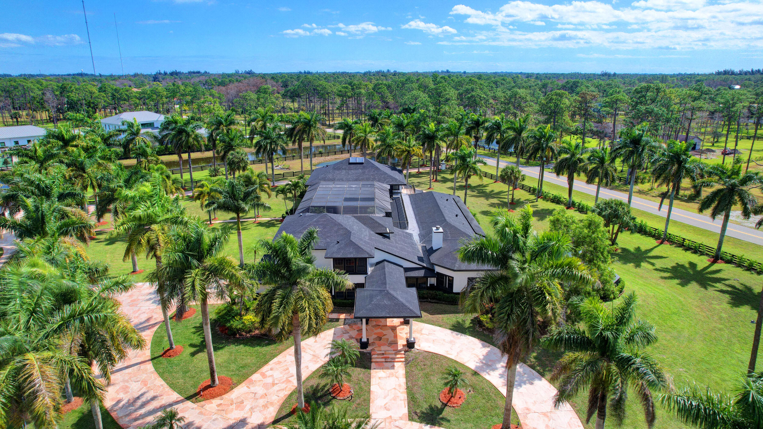 Property for Sale at 6186 Duckweed Road, Lake Worth, Palm Beach County, Florida - Bedrooms: 9 
Bathrooms: 7.5  - $4,900,000