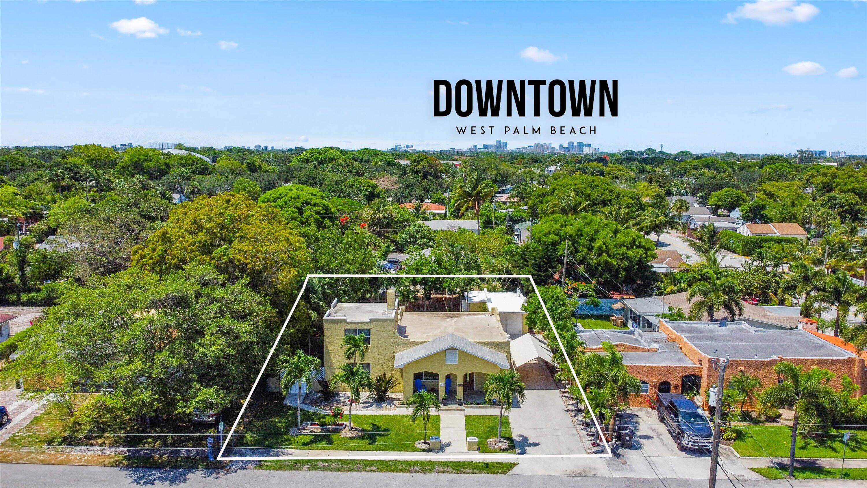 Property for Sale at 811 Hunter Street, West Palm Beach, Palm Beach County, Florida - Bedrooms: 3 
Bathrooms: 4  - $650,000