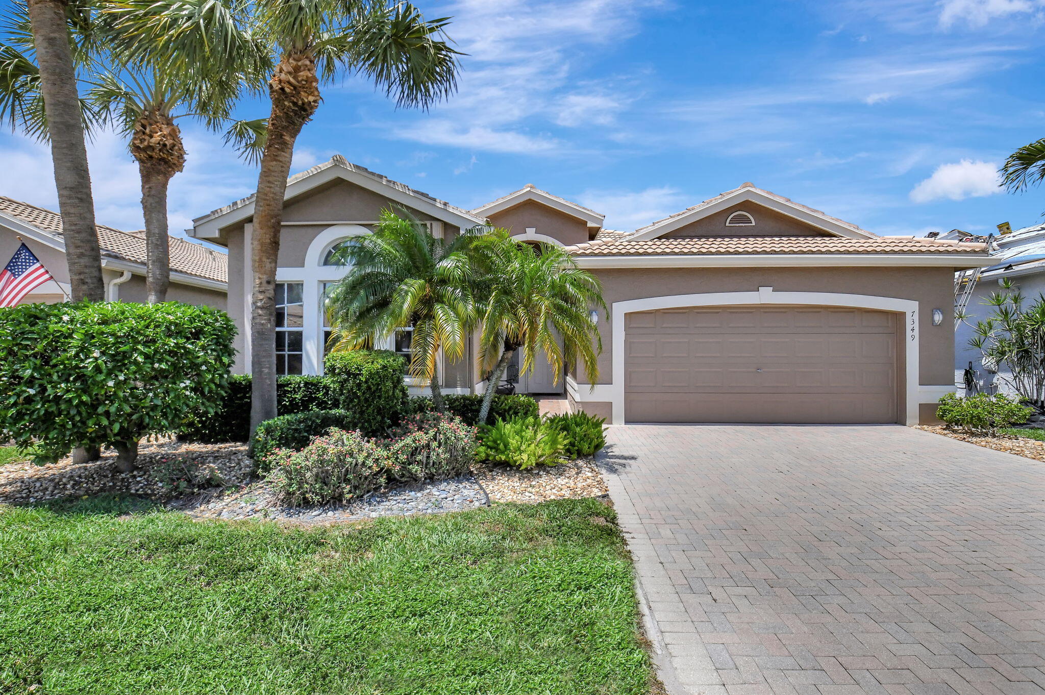 Property for Sale at 7349 Cortes Lake Drive, Delray Beach, Palm Beach County, Florida - Bedrooms: 3 
Bathrooms: 2  - $550,000