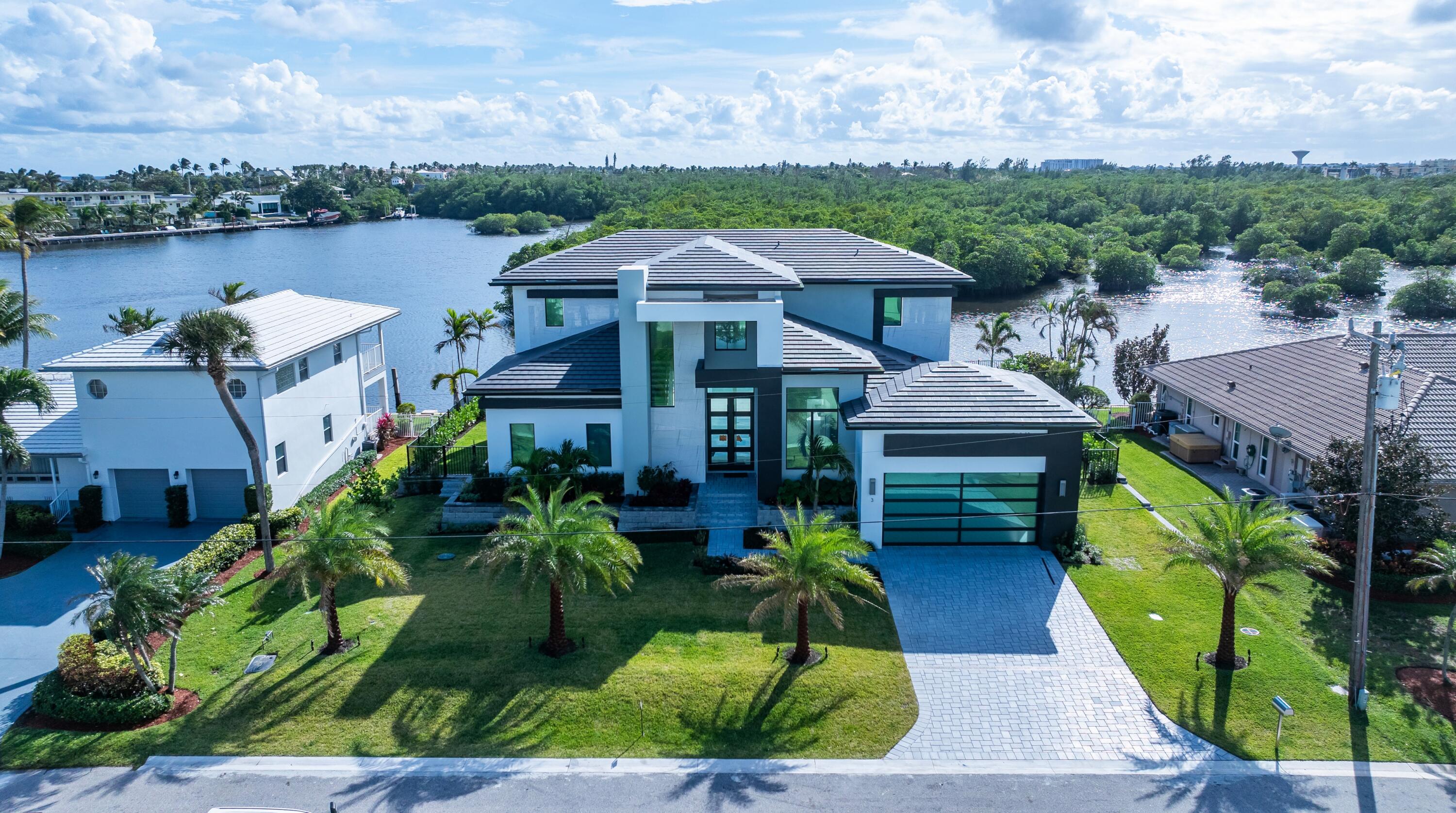 Property for Sale at 3 Inlet Cay Drive, Ocean Ridge, Palm Beach County, Florida - Bedrooms: 4 
Bathrooms: 4.5  - $6,495,000