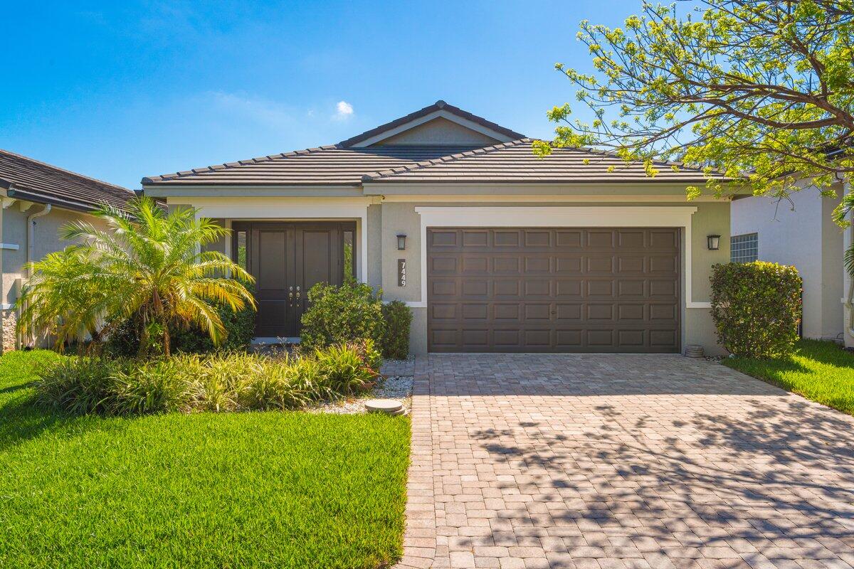 Property for Sale at 7449 Moonrise Drive, Lake Worth, Palm Beach County, Florida - Bedrooms: 3 
Bathrooms: 2  - $550,000