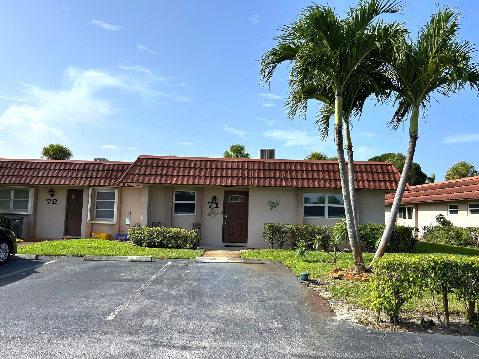 Property for Sale at 5725 Fernley Drive 71, West Palm Beach, Palm Beach County, Florida - Bedrooms: 2 
Bathrooms: 2  - $250,000