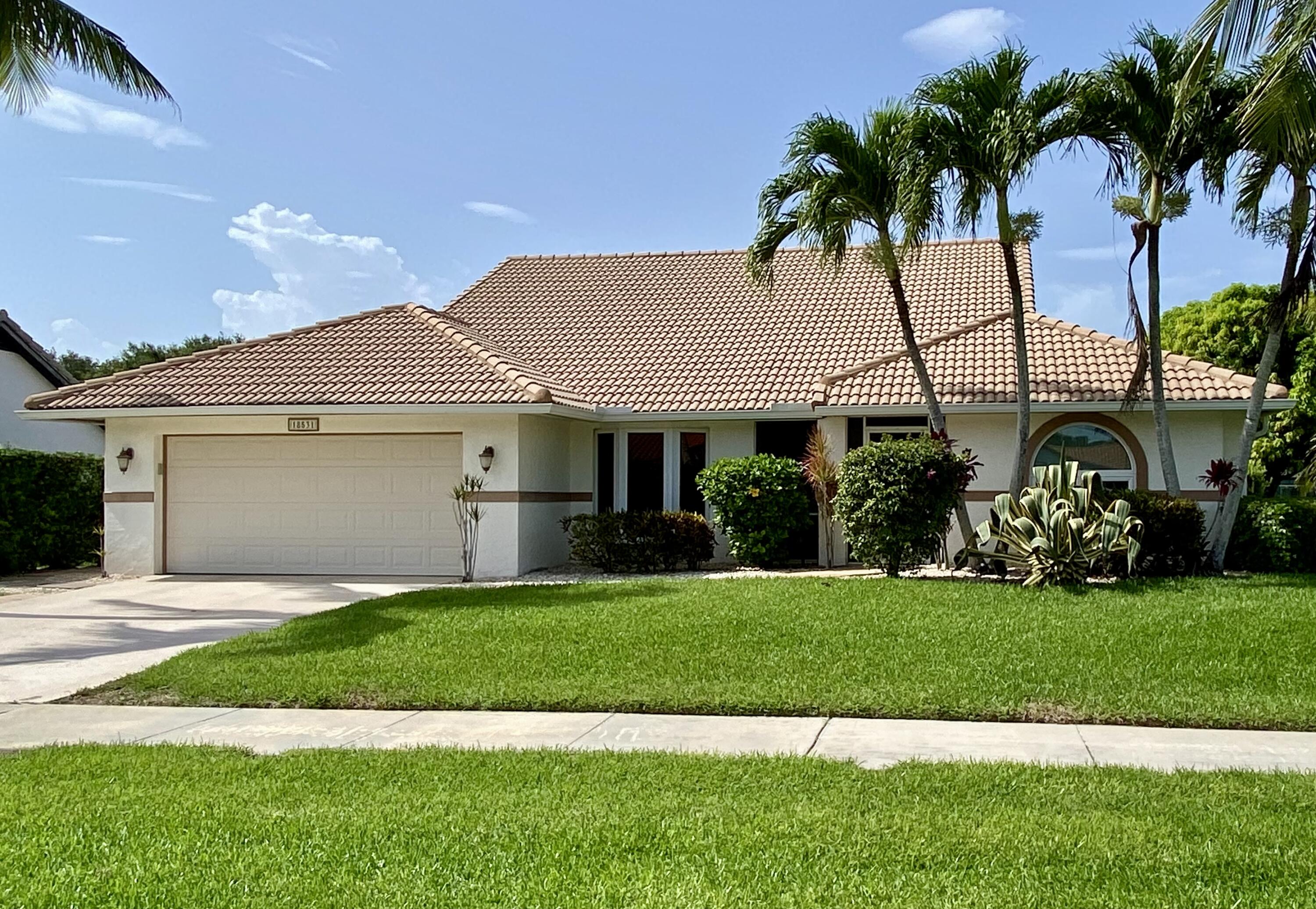 Property for Sale at 18531 Anchor Drive, Boca Raton, Palm Beach County, Florida - Bedrooms: 4 
Bathrooms: 2  - $650,000