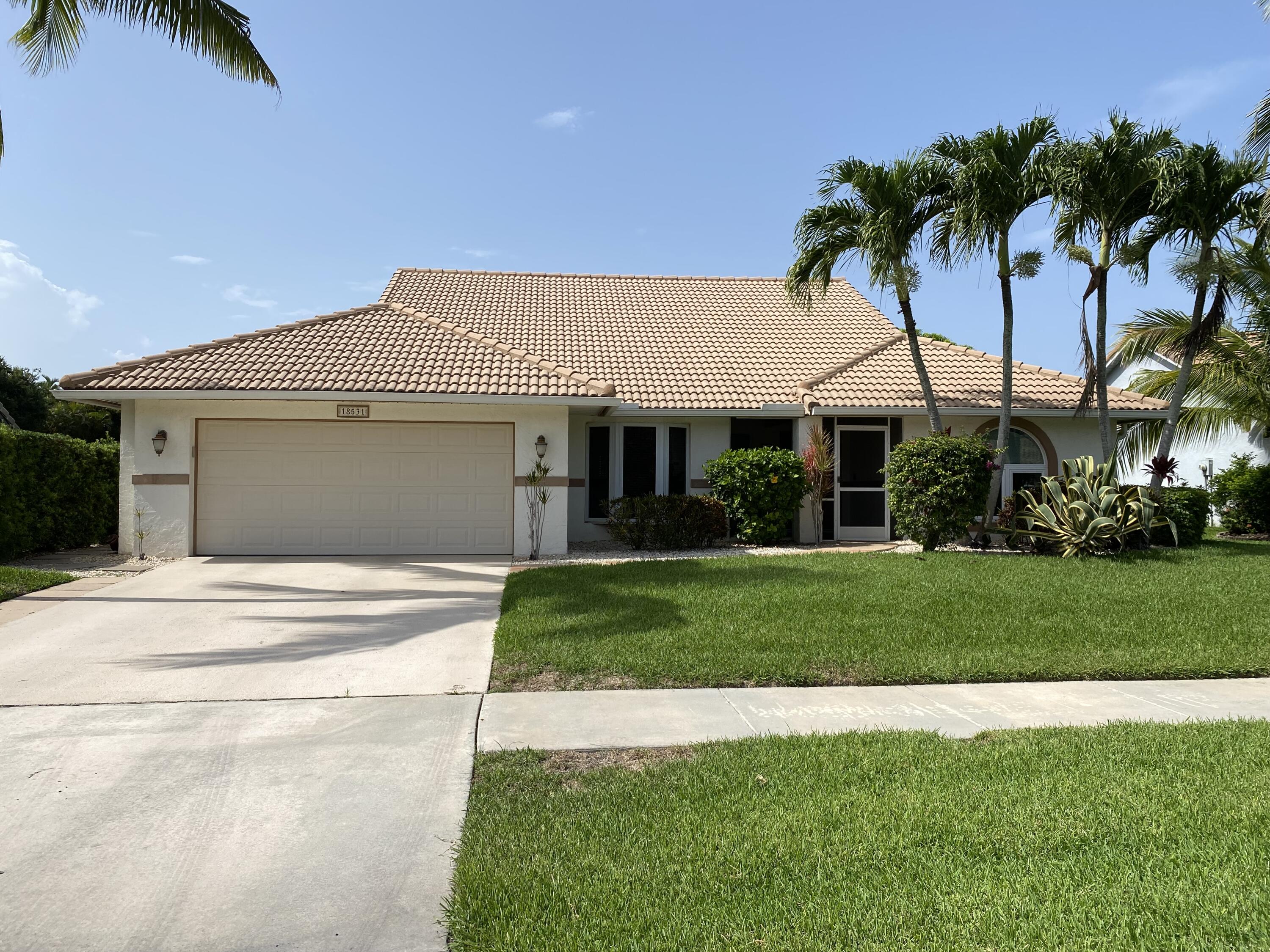 Property for Sale at 18531 Anchor Drive, Boca Raton, Palm Beach County, Florida - Bedrooms: 4 
Bathrooms: 2  - $650,000