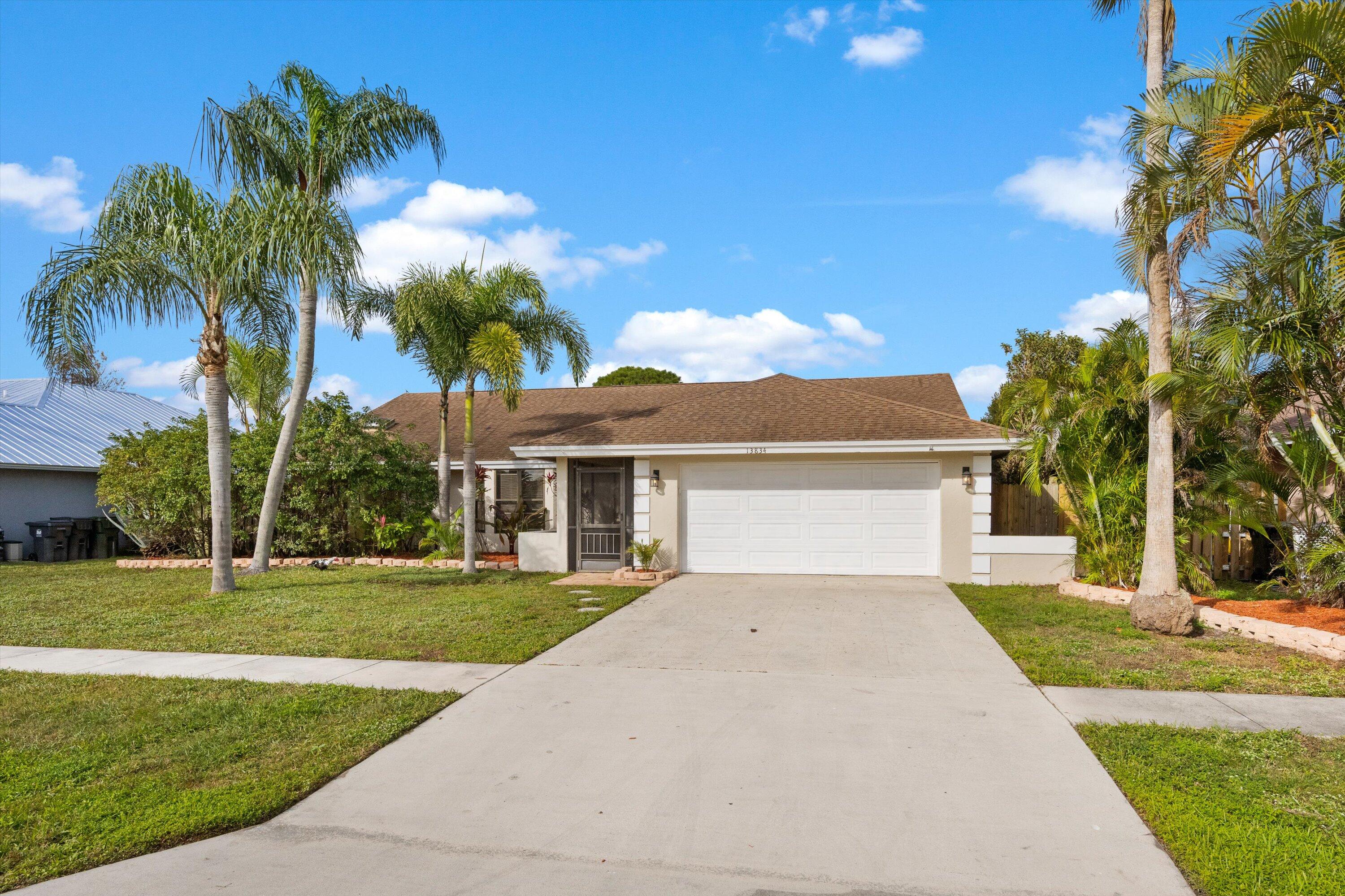 13834 Geranium Place, Wellington, Palm Beach County, Florida - 4 Bedrooms  
2 Bathrooms - 