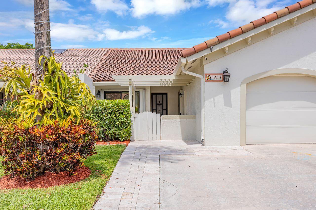 Property for Sale at 21613 Coronado Avenue, Boca Raton, Palm Beach County, Florida - Bedrooms: 2 
Bathrooms: 2  - $489,000