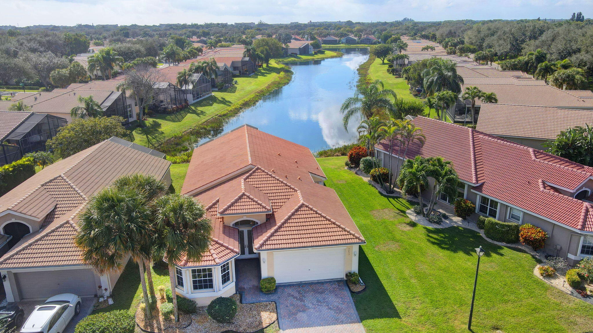 Property for Sale at 7453 Morocca Lake Drive, Delray Beach, Palm Beach County, Florida - Bedrooms: 3 
Bathrooms: 2.5  - $650,000