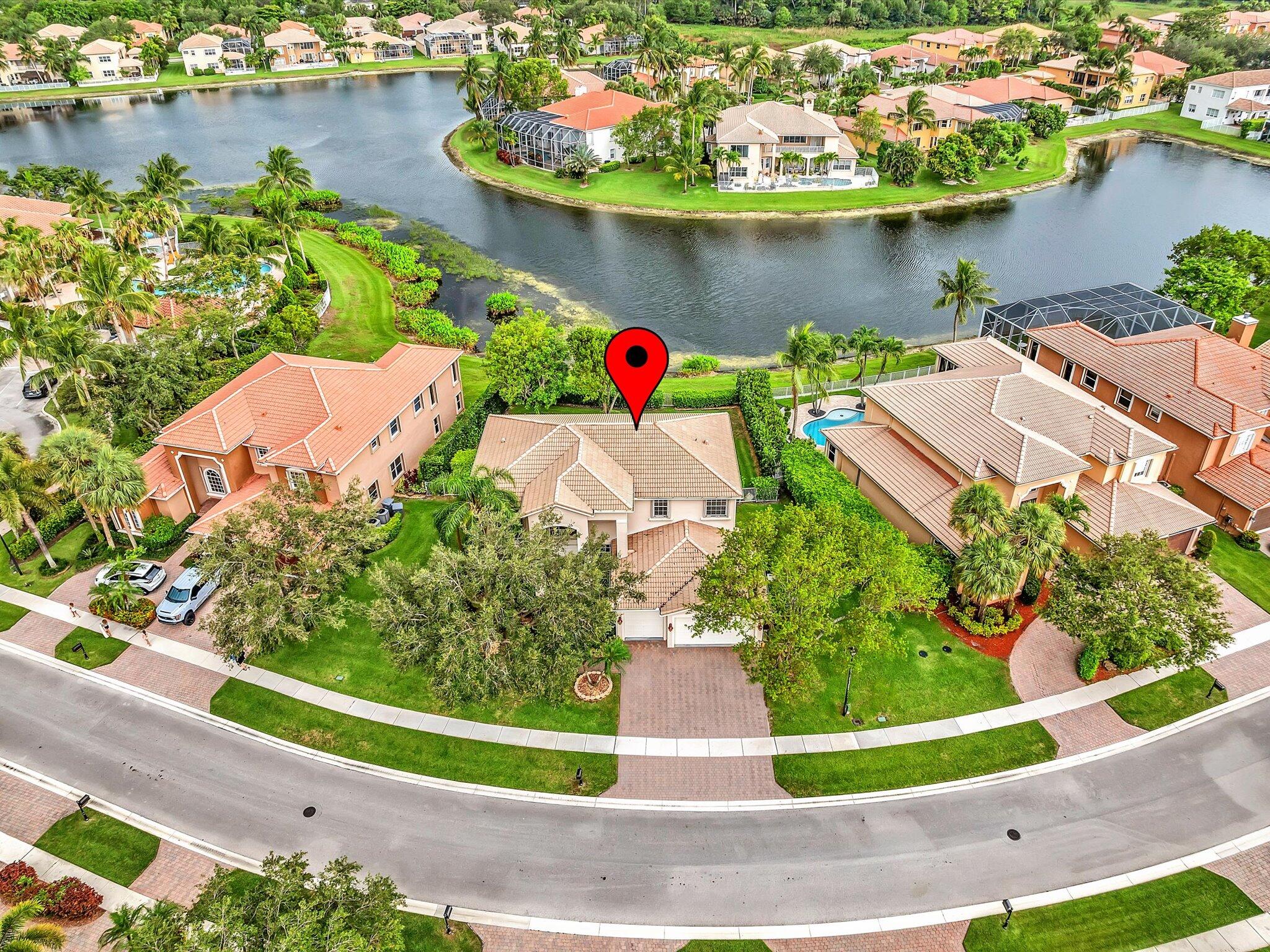 Property for Sale at 9826 Via Amati, Lake Worth, Palm Beach County, Florida - Bedrooms: 5 
Bathrooms: 3.5  - $875,000