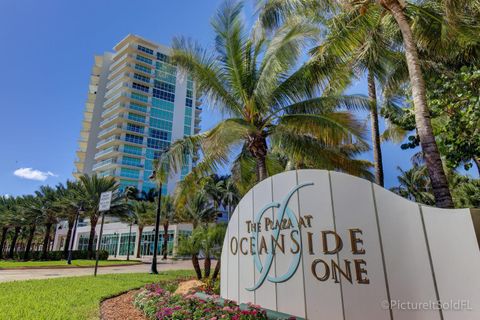 Photo of 1 N Ocean Boulevard #1708, Pompano Beach, FL 33062 (MLS # RX-11129769)