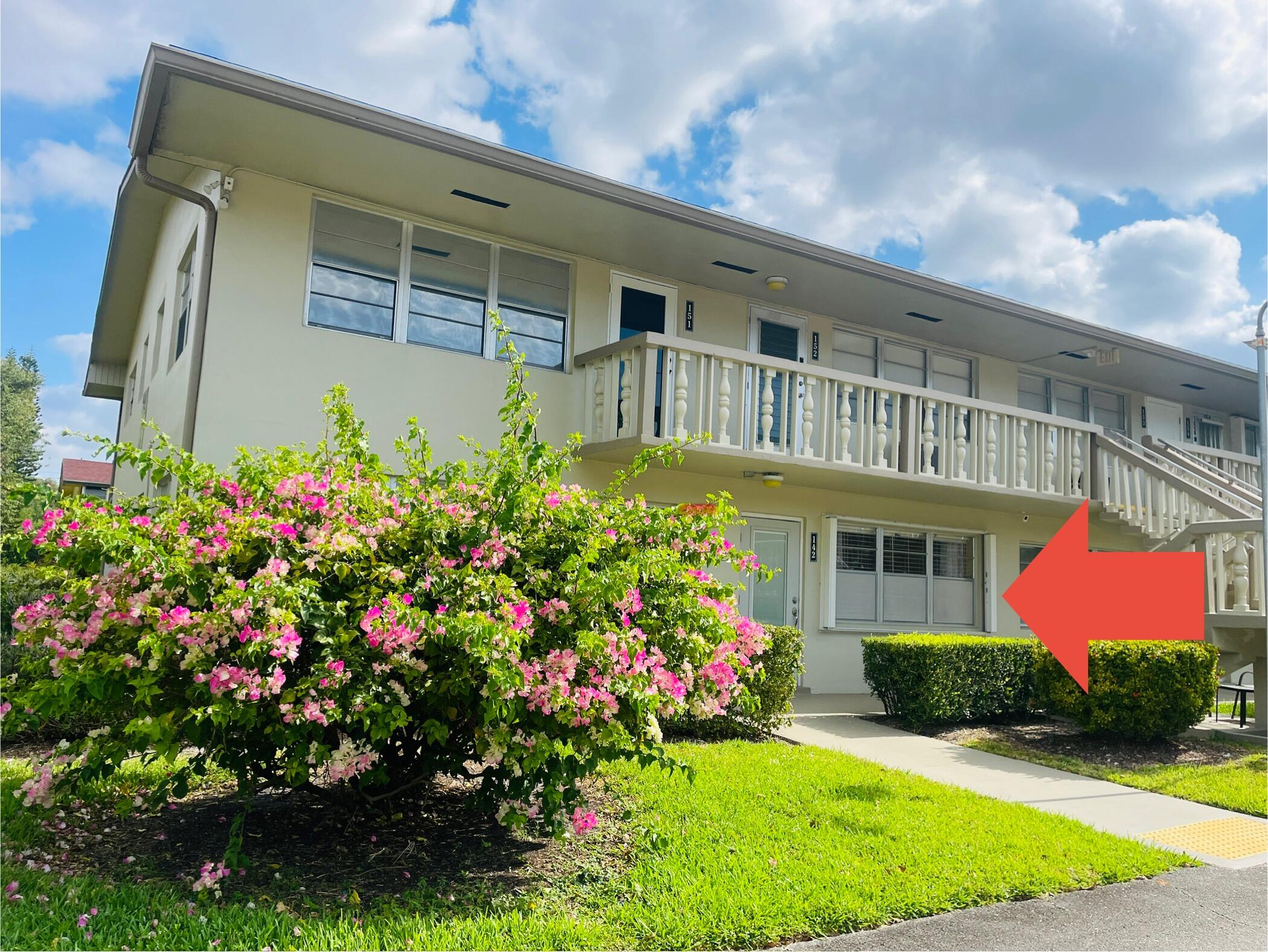 Property for Sale at 142 Sussex H, West Palm Beach, Palm Beach County, Florida - Bedrooms: 1 
Bathrooms: 1  - $90,000