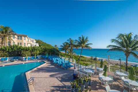 Photo of 4748 S Ocean Boulevard #4b, Highland Beach, FL 33487 (MLS # RX-11077190)
