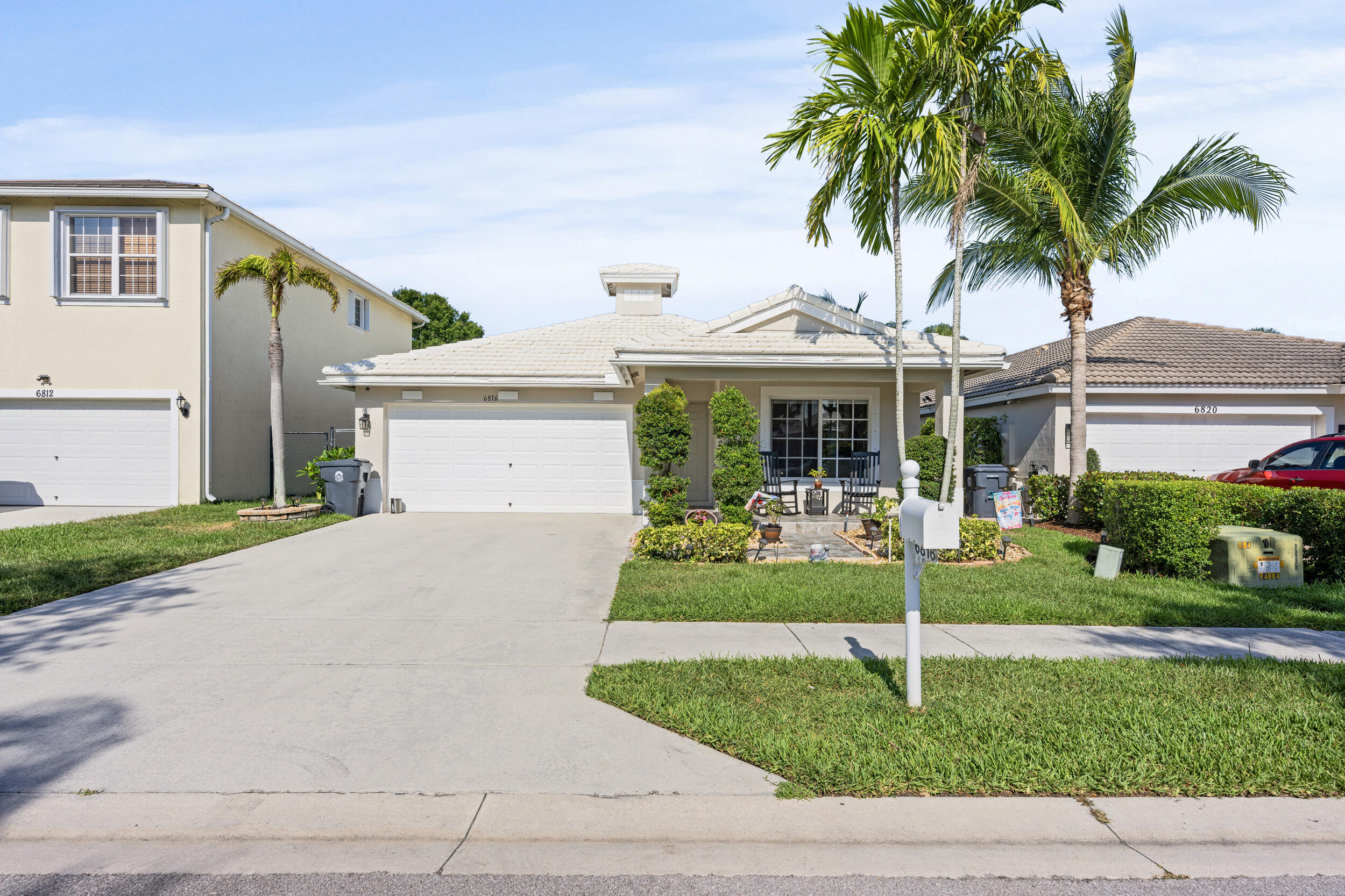 Property for Sale at 6816 Hendry Drive, Greenacres, Palm Beach County, Florida - Bedrooms: 3 
Bathrooms: 2  - $490,000