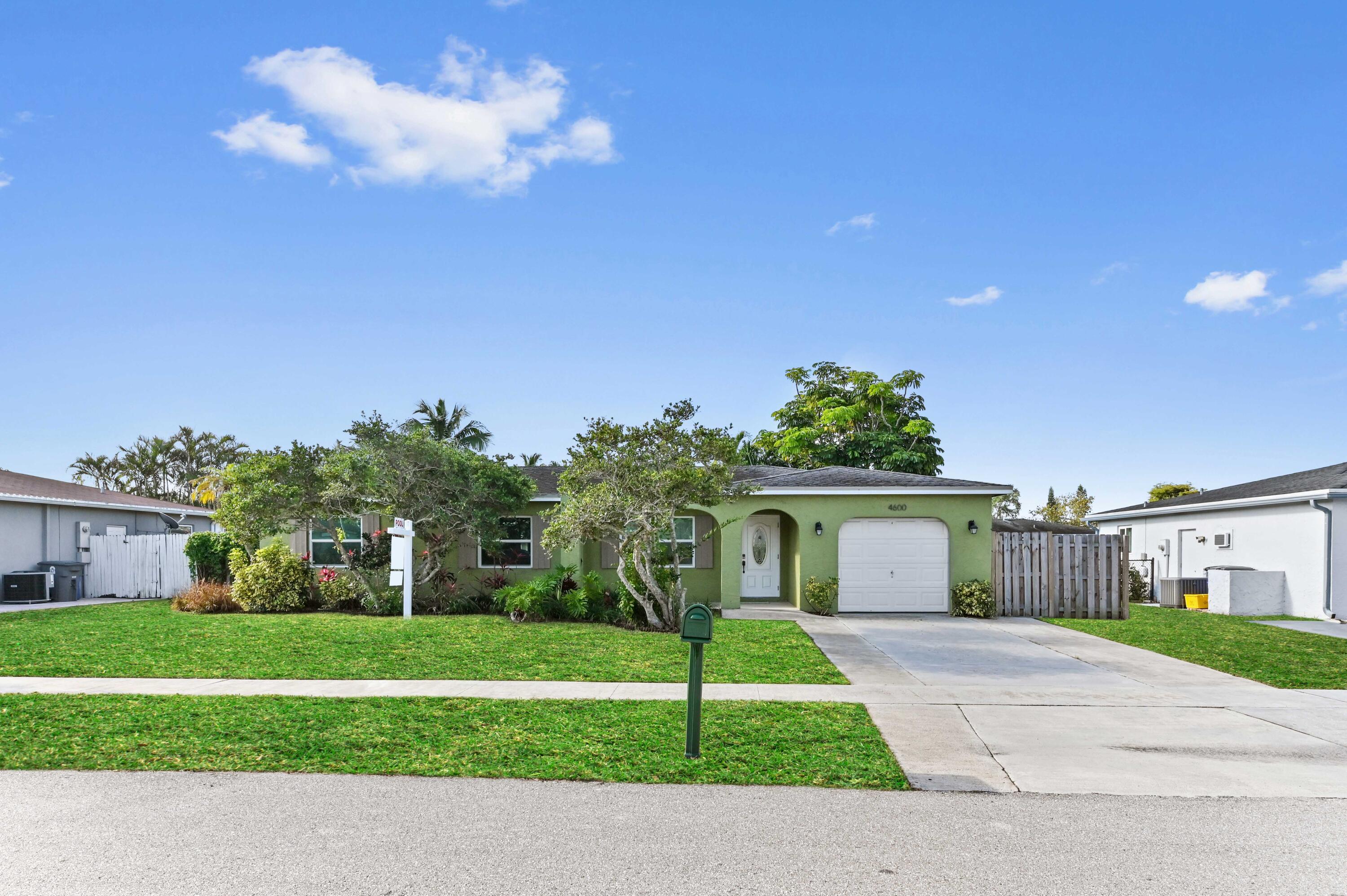 Property for Sale at 4600 Baldric Street, Boca Raton, Palm Beach County, Florida - Bedrooms: 4 
Bathrooms: 2  - $579,900