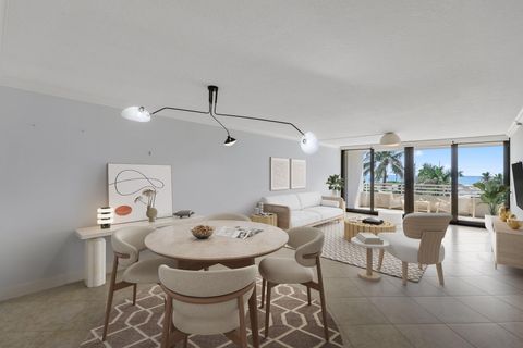 Photo of 3450 S Ocean Boulevard #401, Highland Beach, FL 33487 (MLS # RX-11115656)